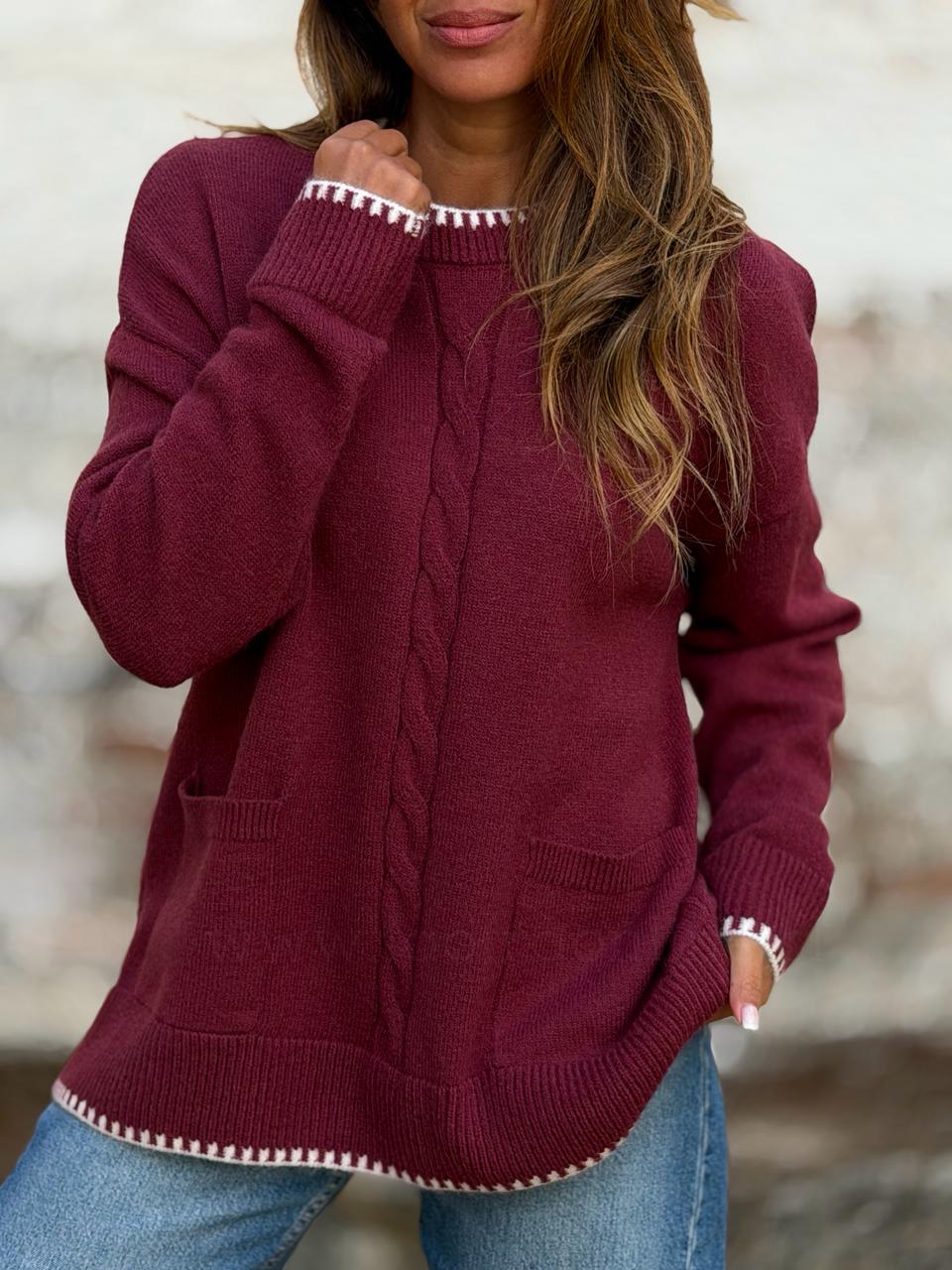 Sweater Palermo Cherry