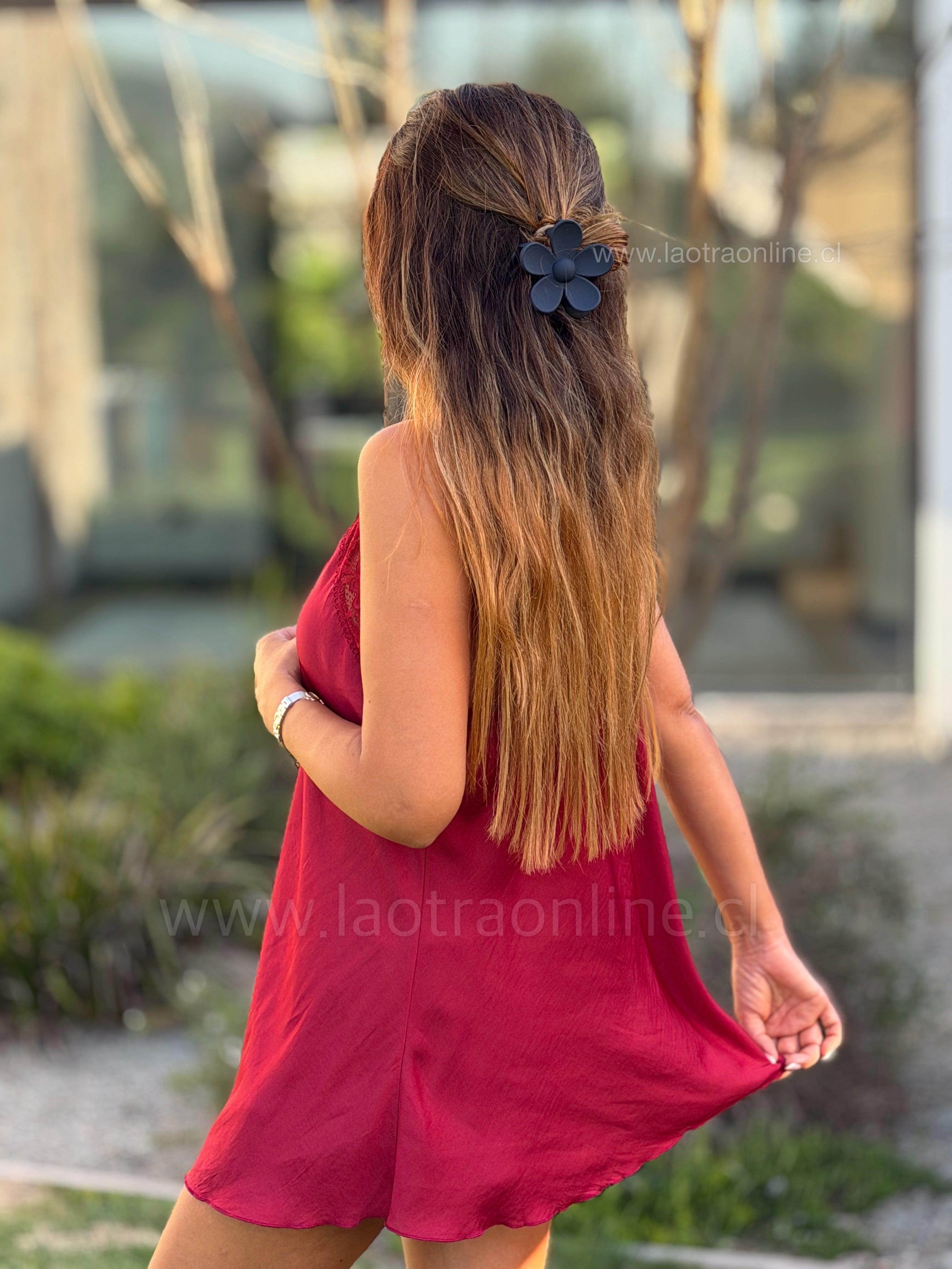 Polera/Lencero Delicia cherry