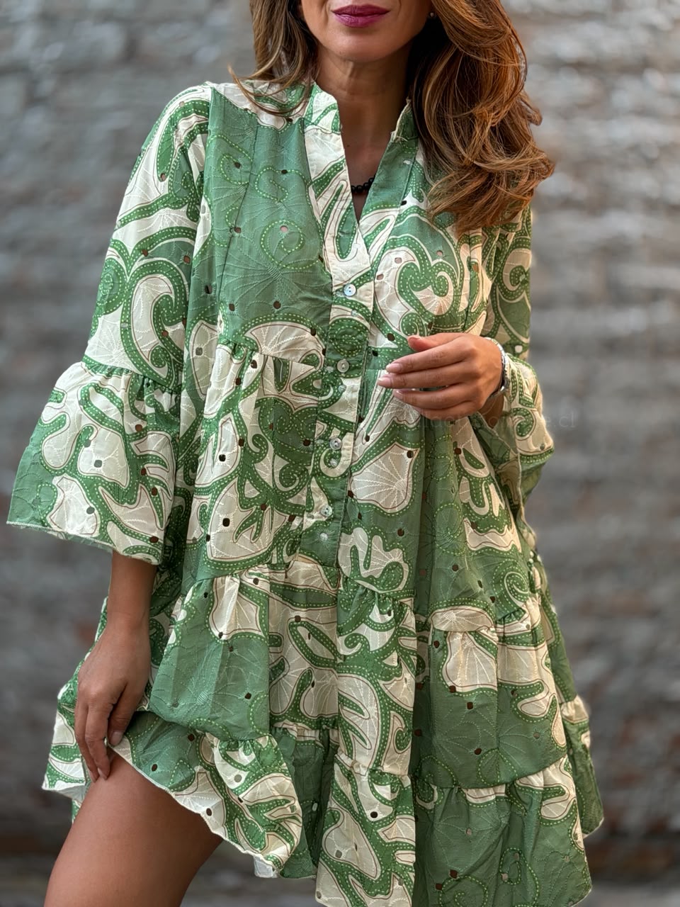Vestido Petra verde