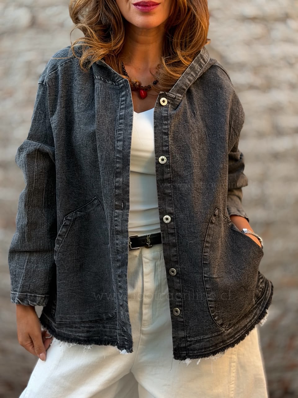 Chaqueta Mezclilla Cool marengo