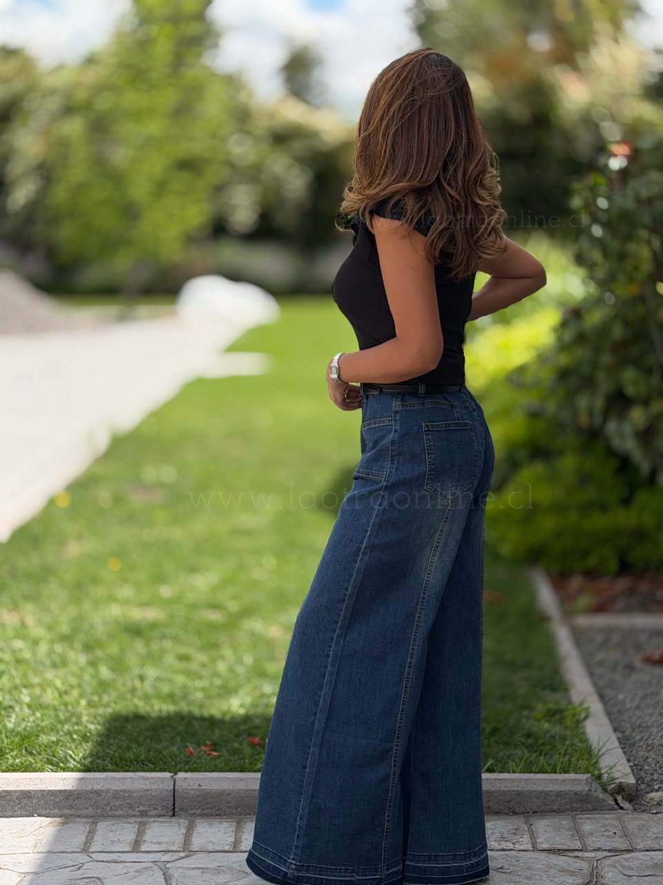 Wide Leg Fantastico azul