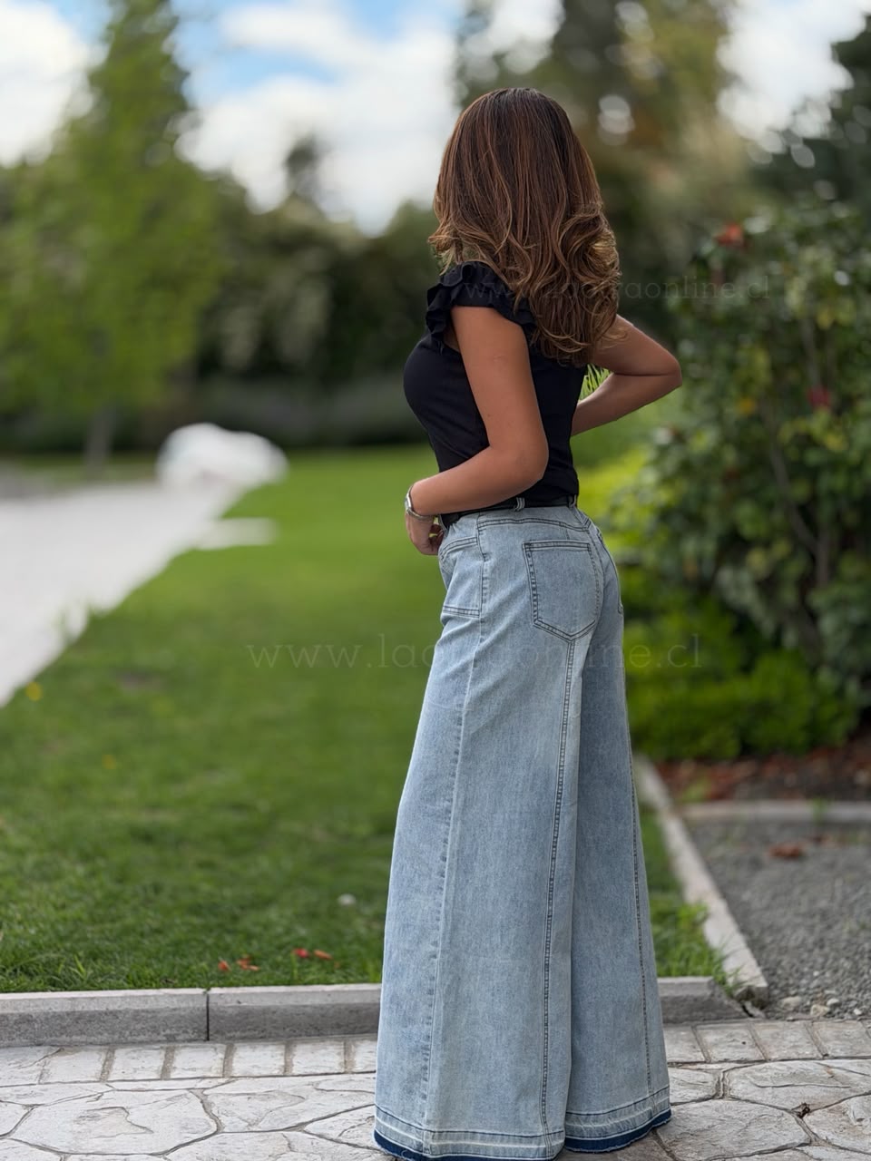 Wide Leg Fantastico celeste