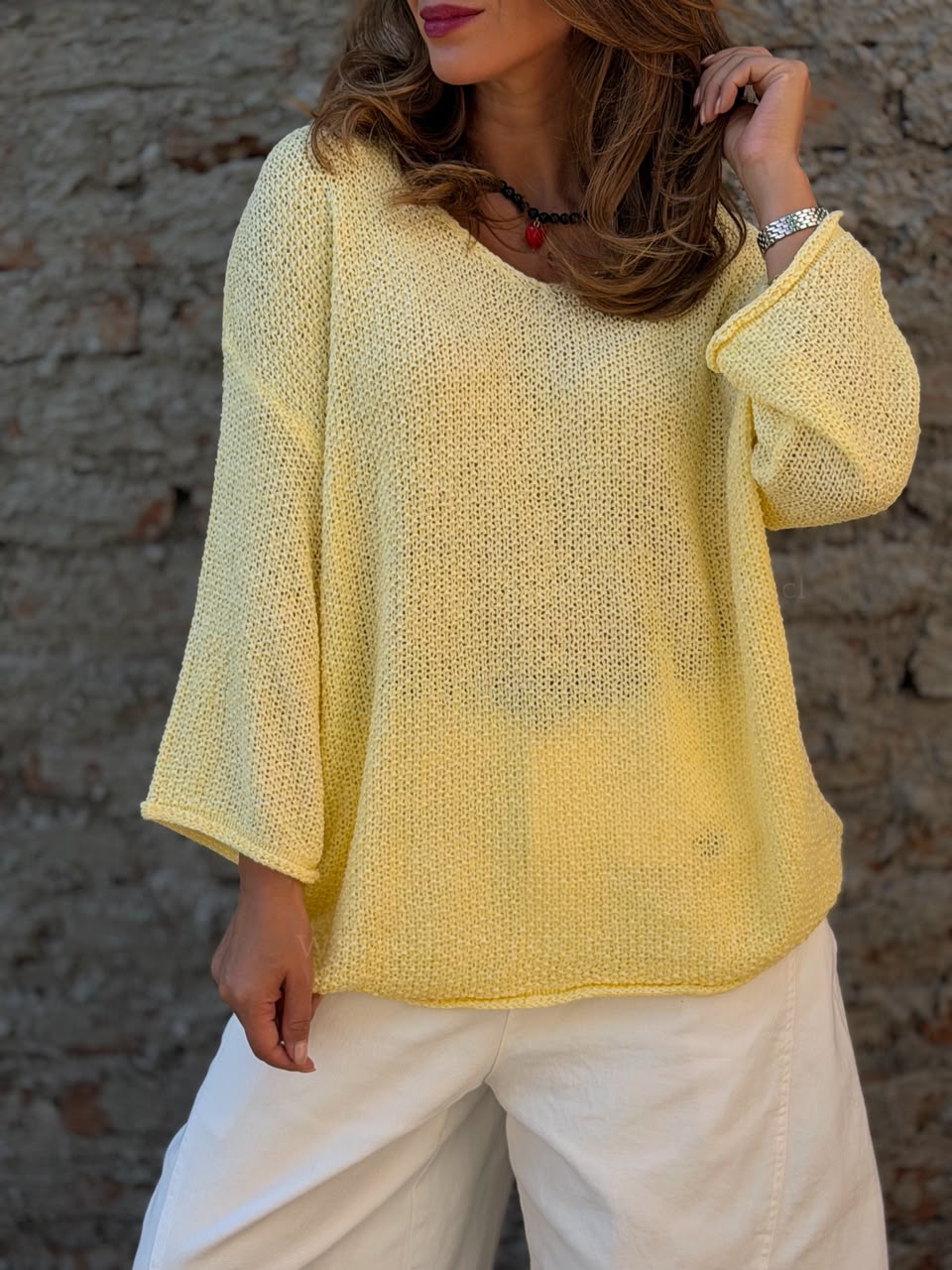 Sweater Precioso amarillo