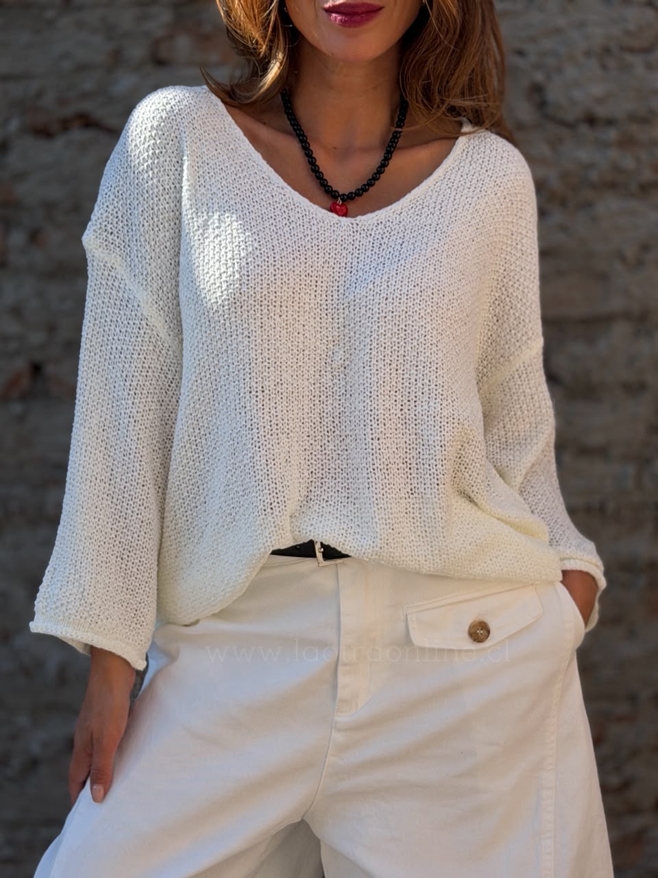 Sweater Precioso blanco