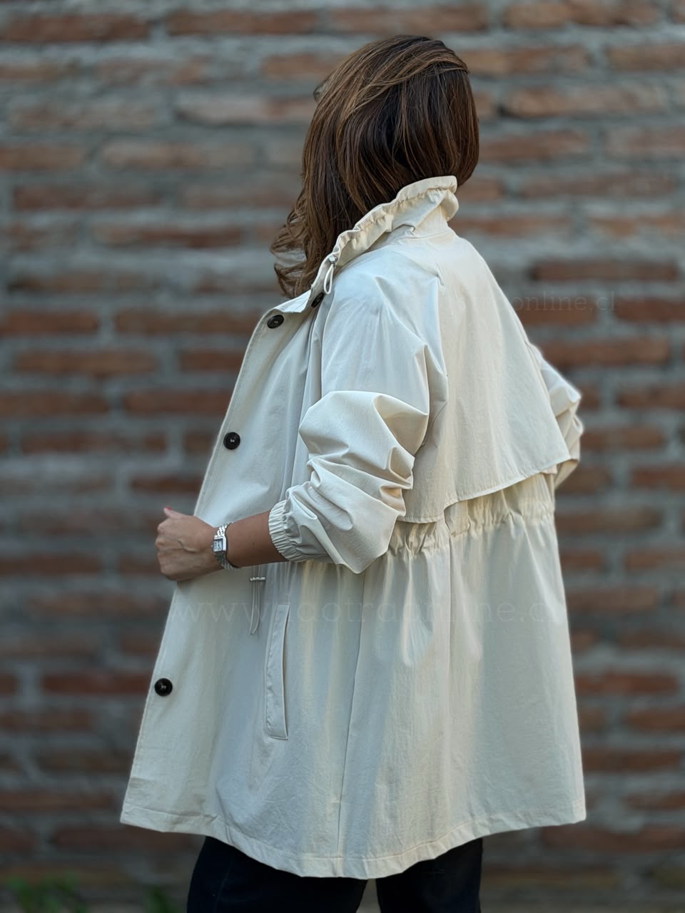 Trench/Cortavientos beige