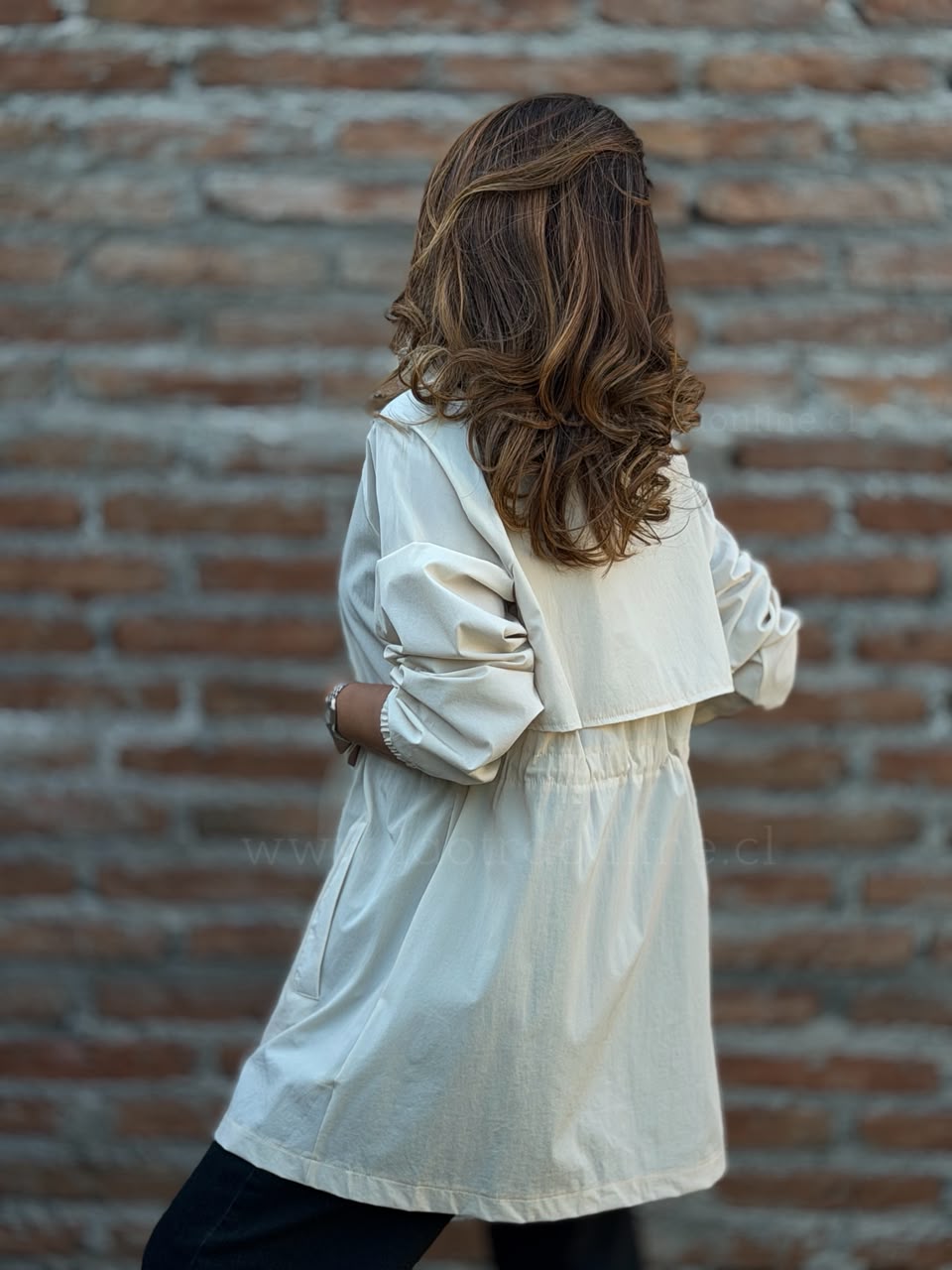 Trench/Cortavientos beige