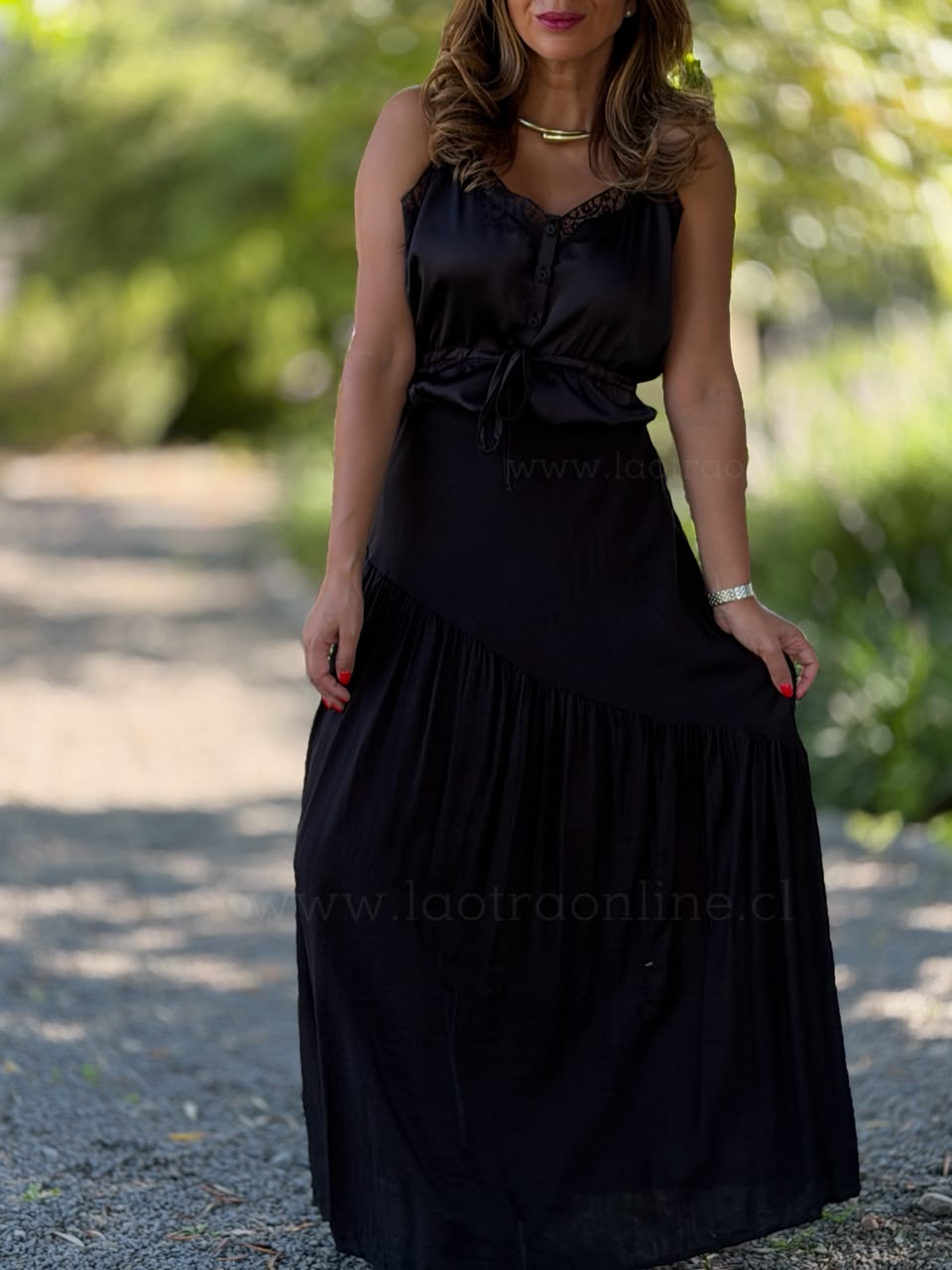 Falda tendencia negro