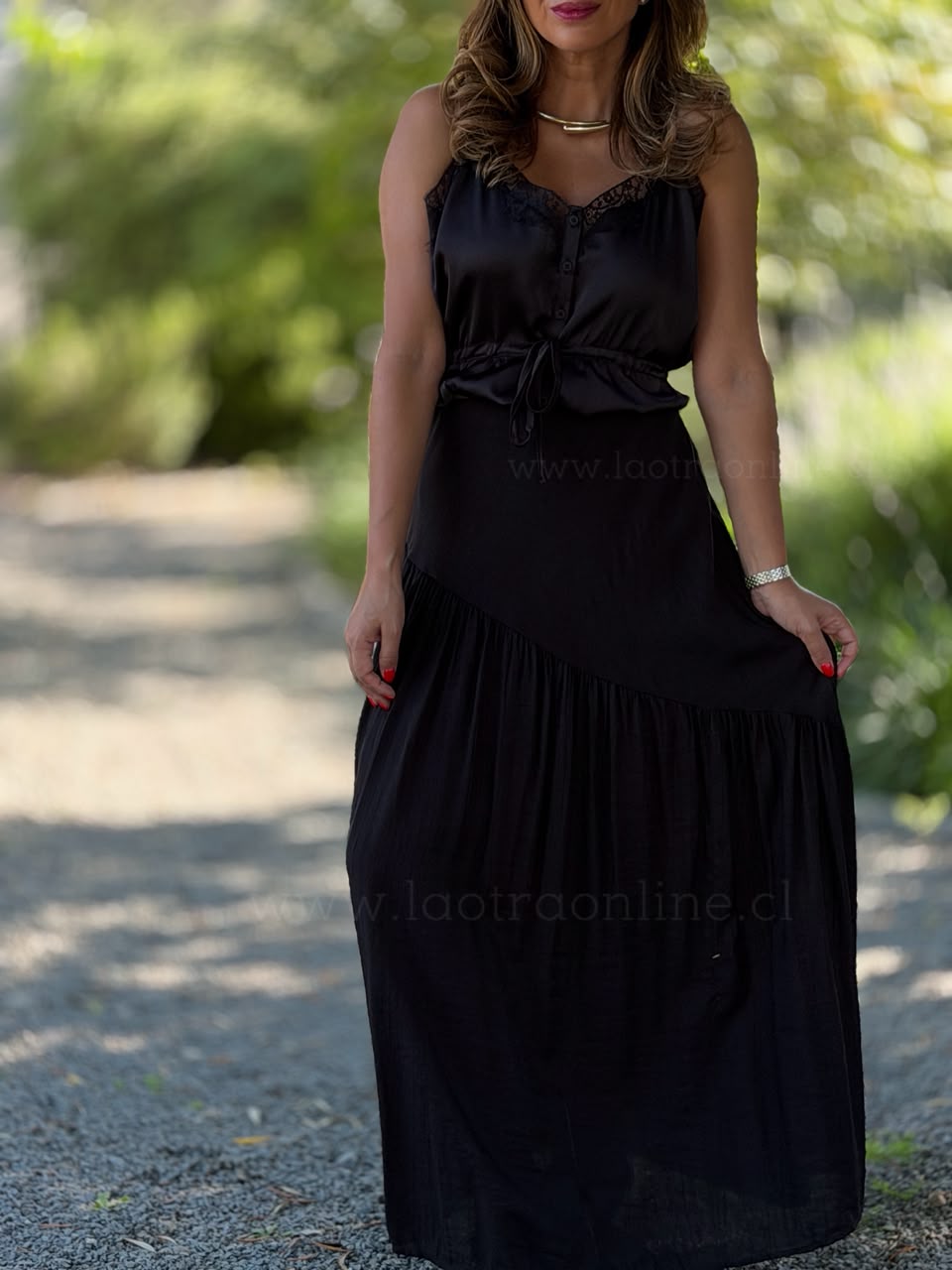 Falda tendencia negro