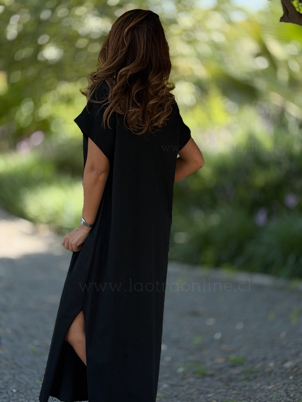 Túnica Magnolia negro