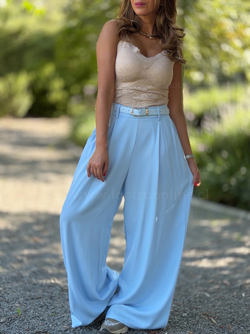 Pantalón Misuri celeste