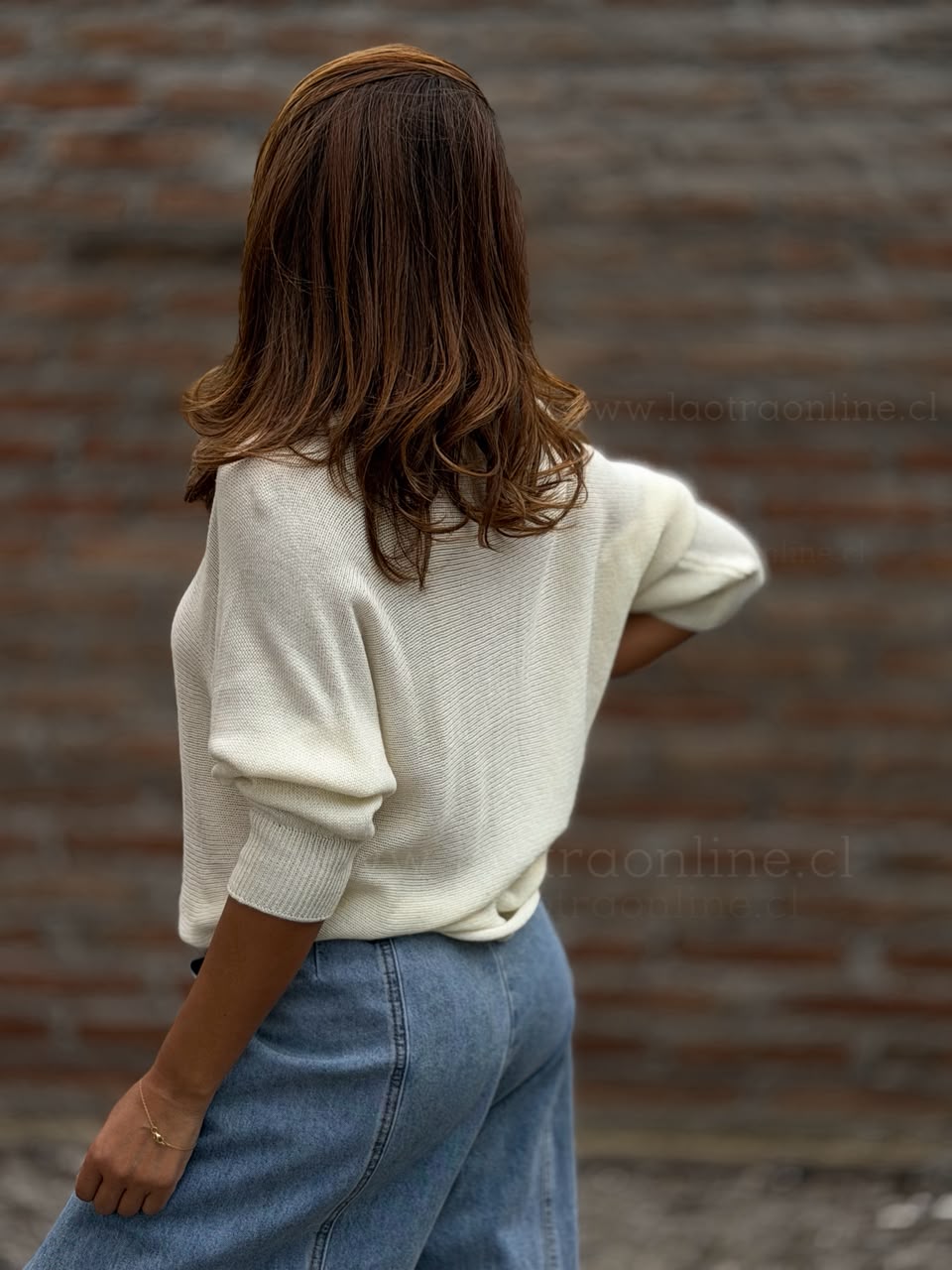 Sweater Playa crema