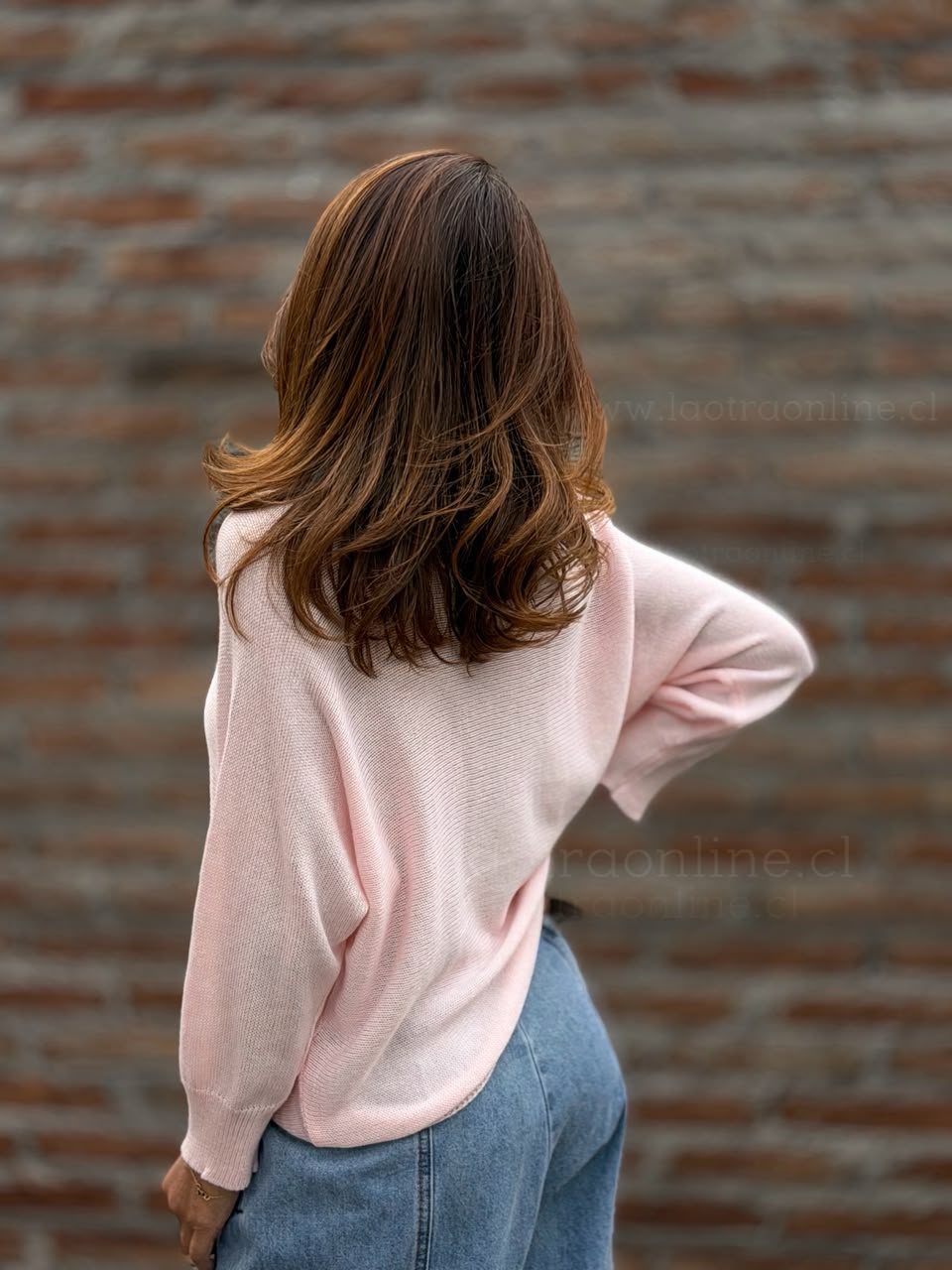 Sweater Playa rosa