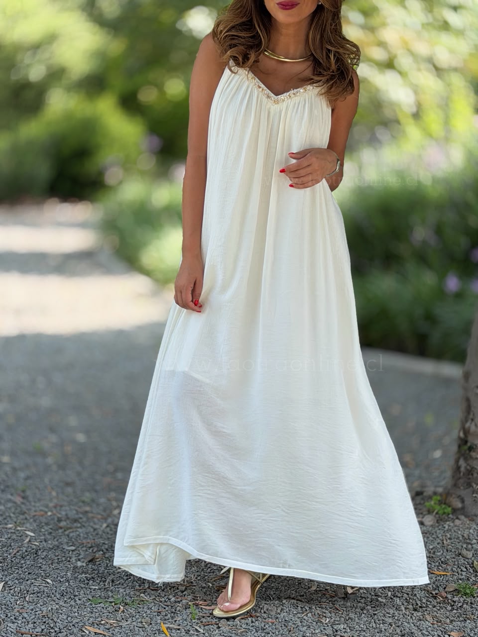 Vestido Saona blanco