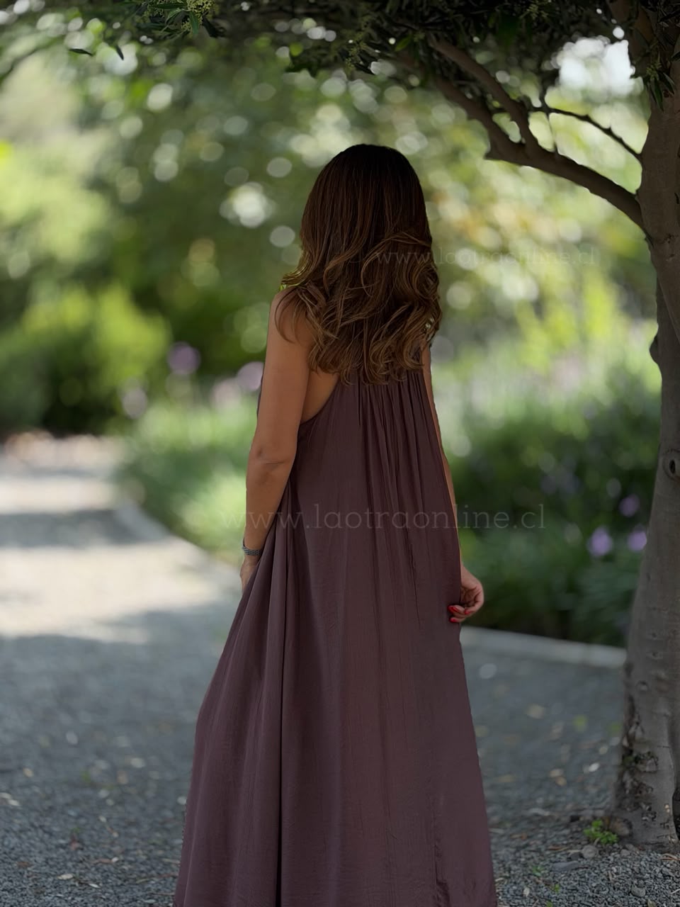 Vestido Saona marrón