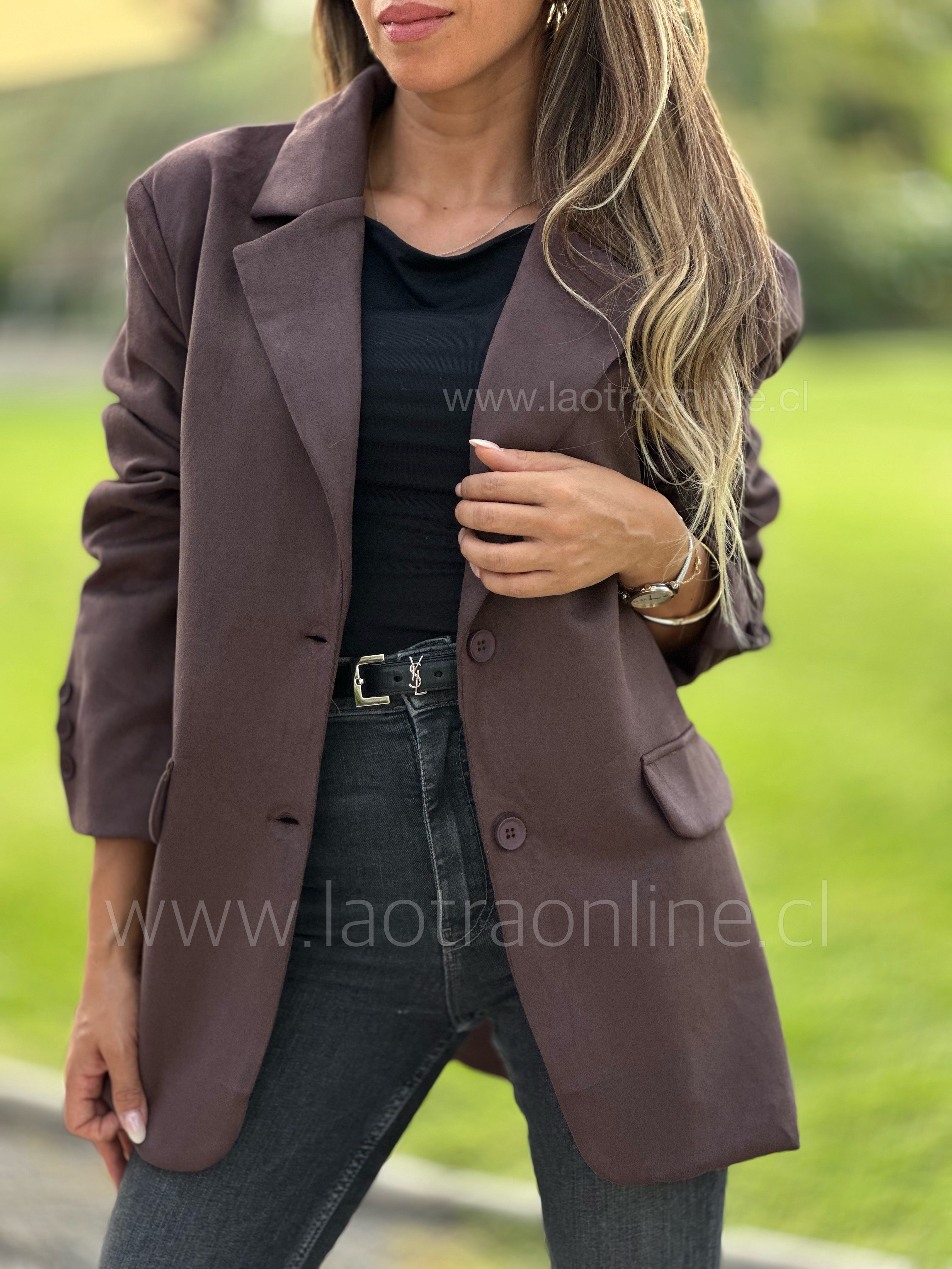 Blazer Londres marrón moka