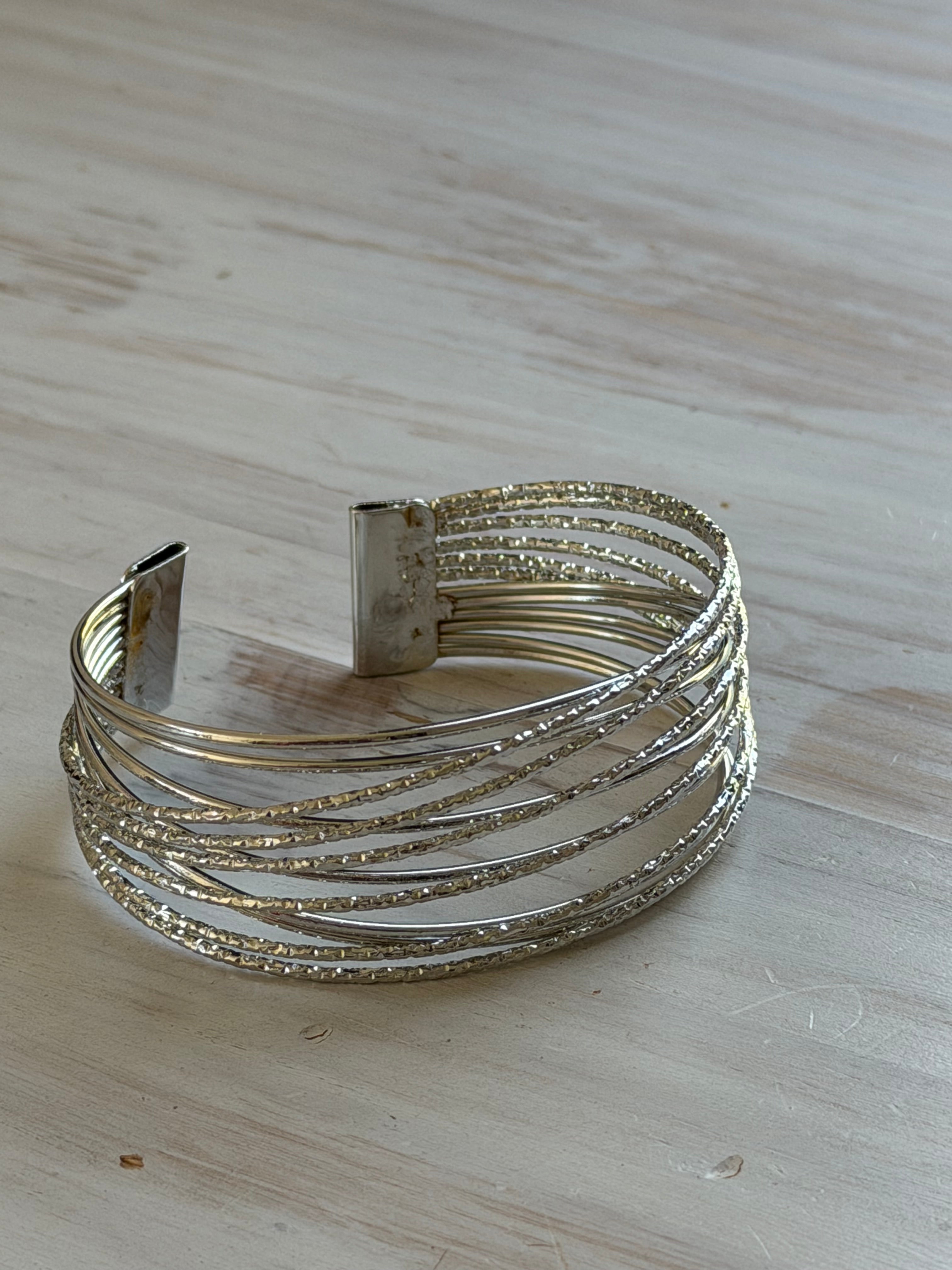 Pulsera/esclava Bella plata