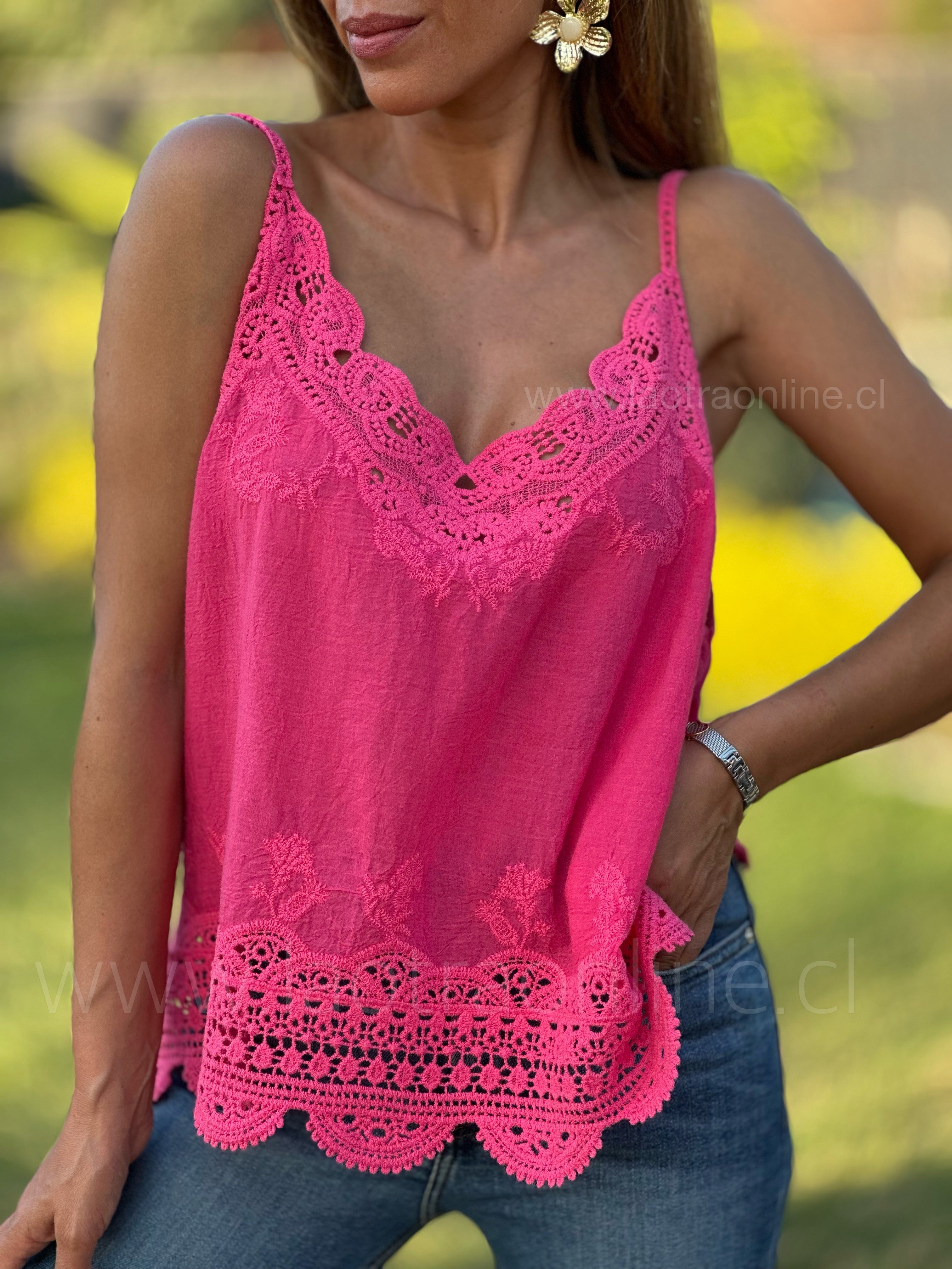Polera/Lencero Anastasia sandía