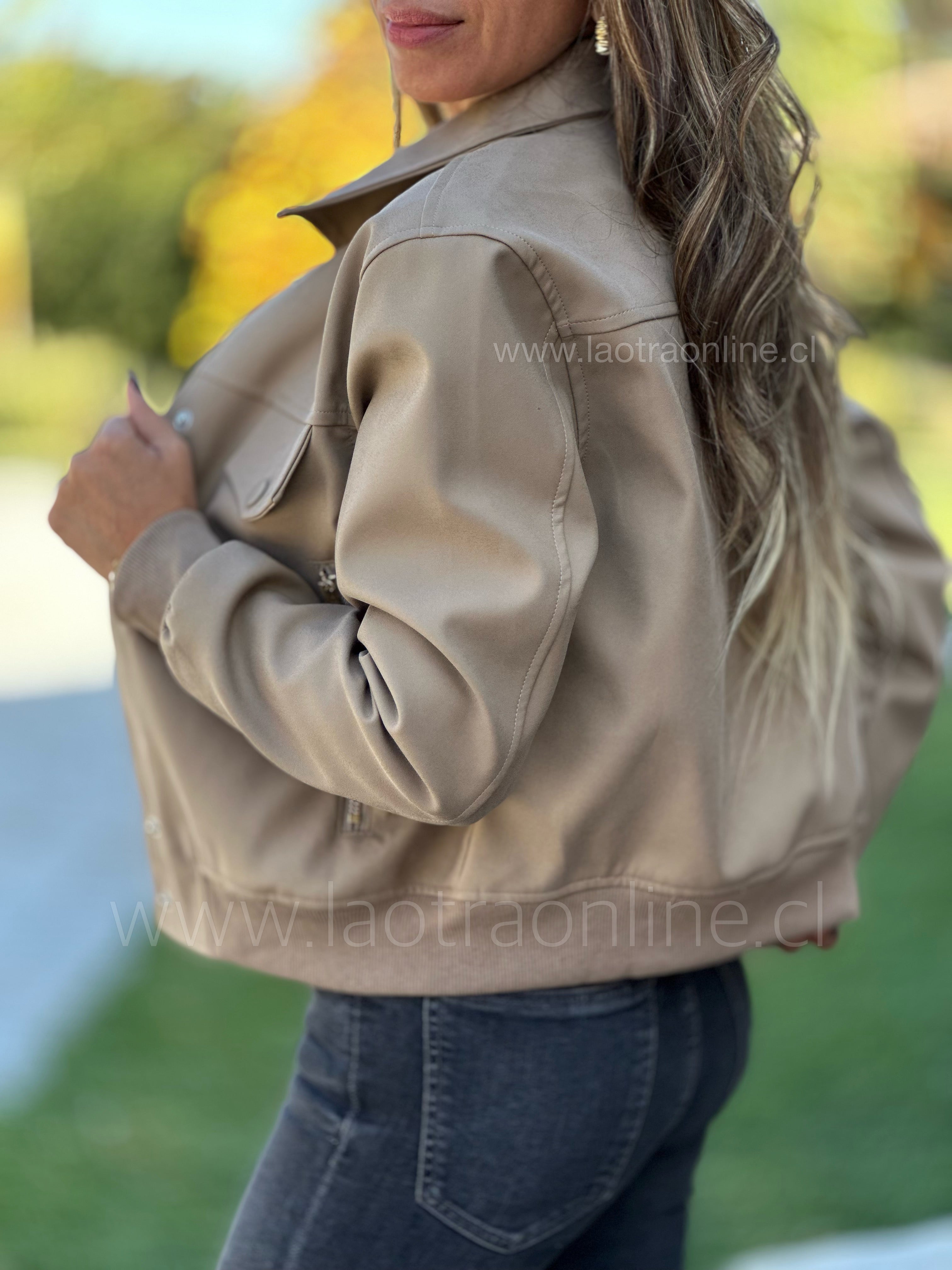 Bomber Cartagena beige