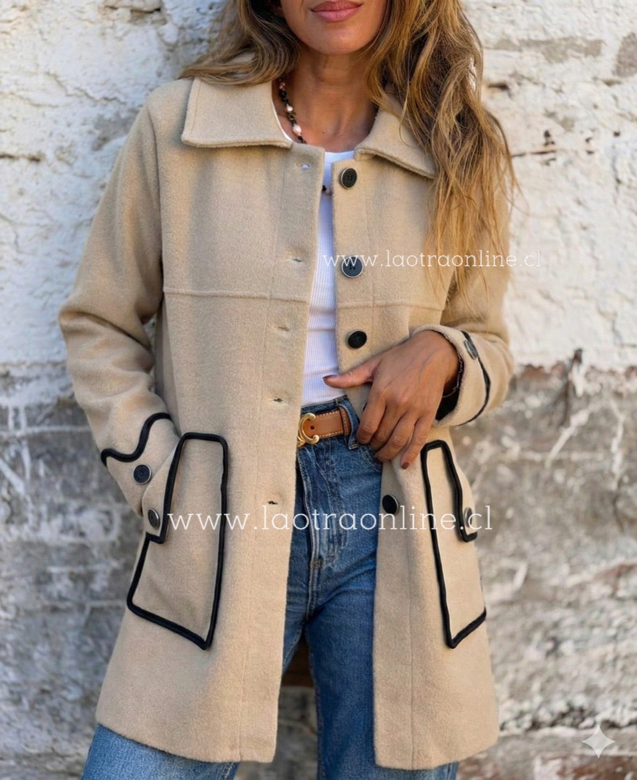 Abrigo Málaga camel