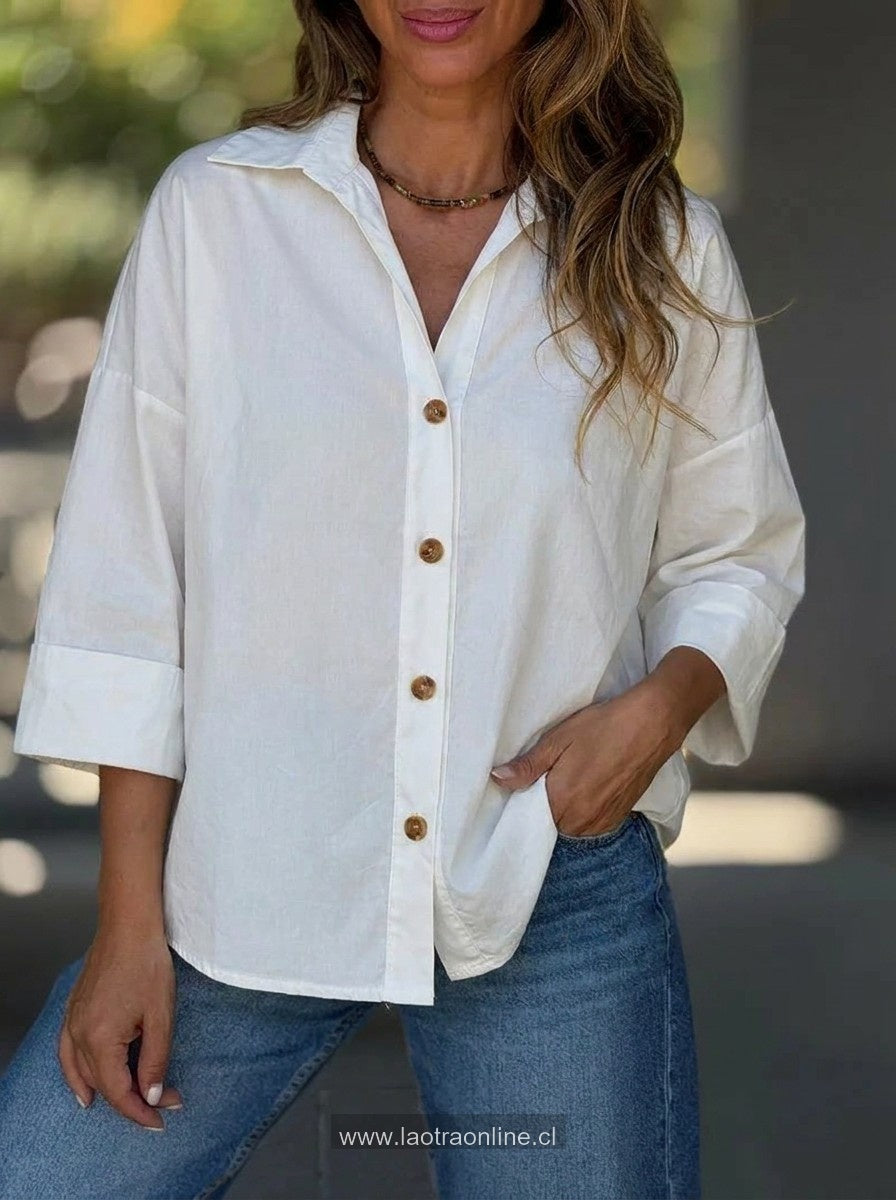 Blusa japonesa Blanco