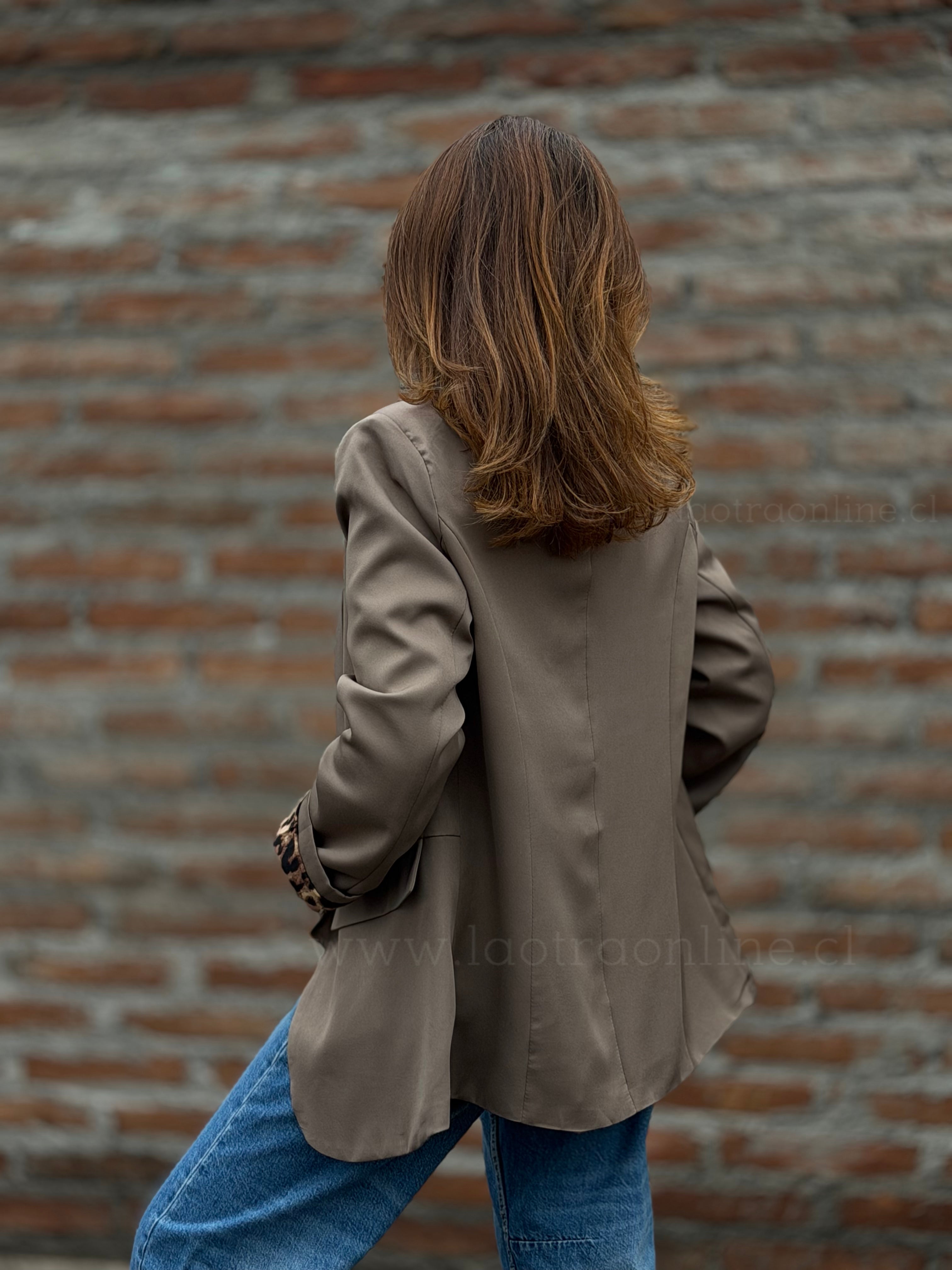 Blazer forro print mok