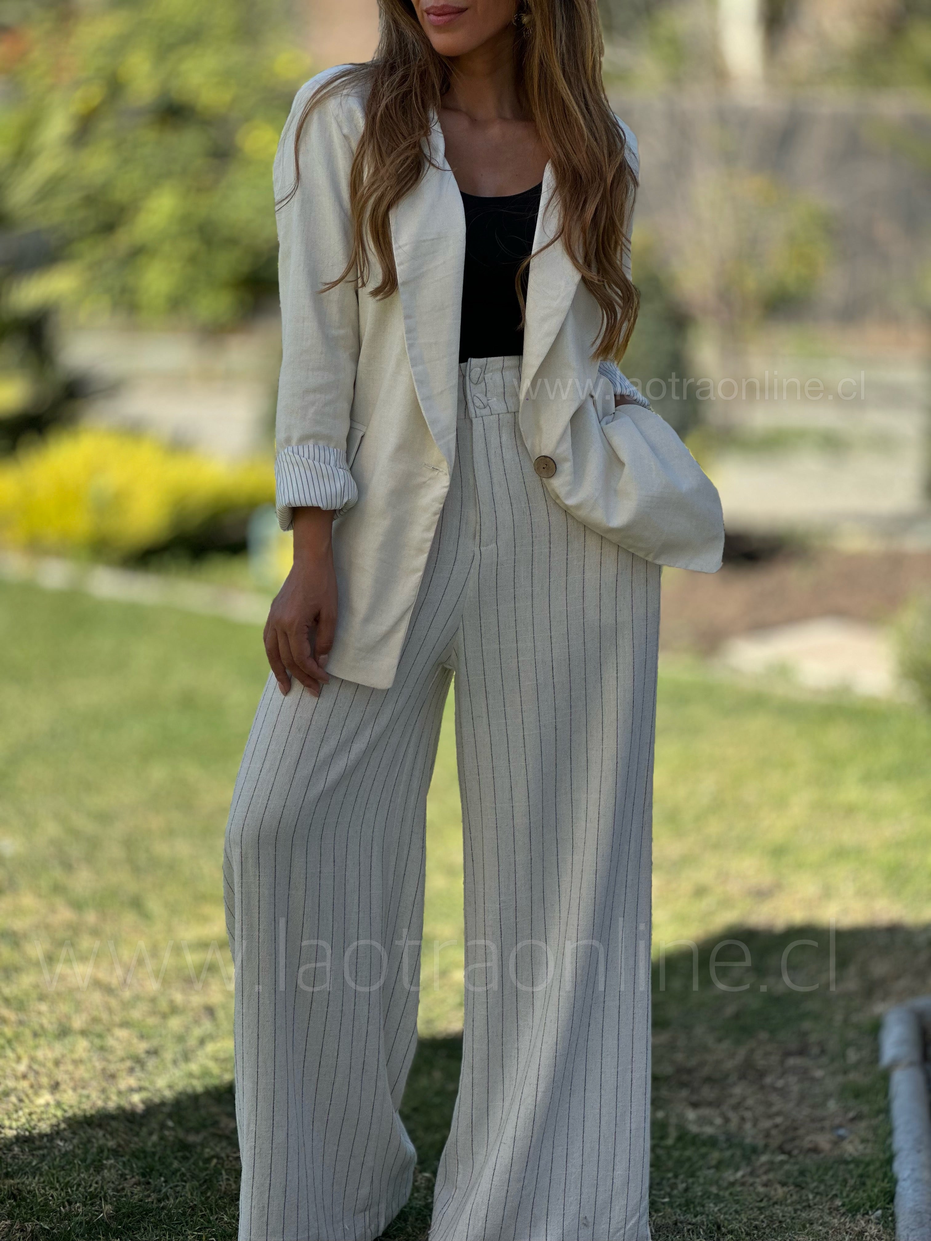 Blazer las cujas beige