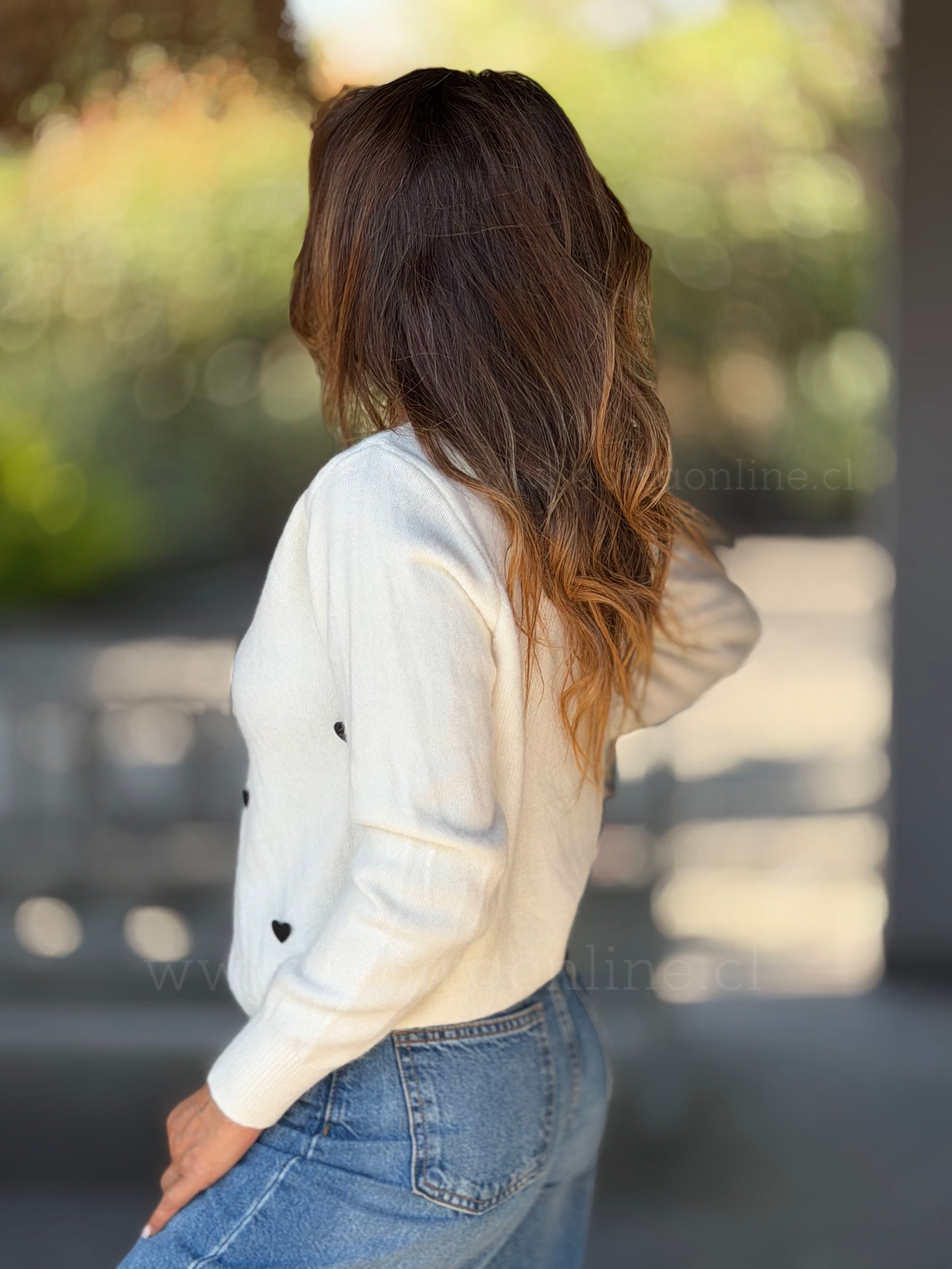 Sweater Lovely crema