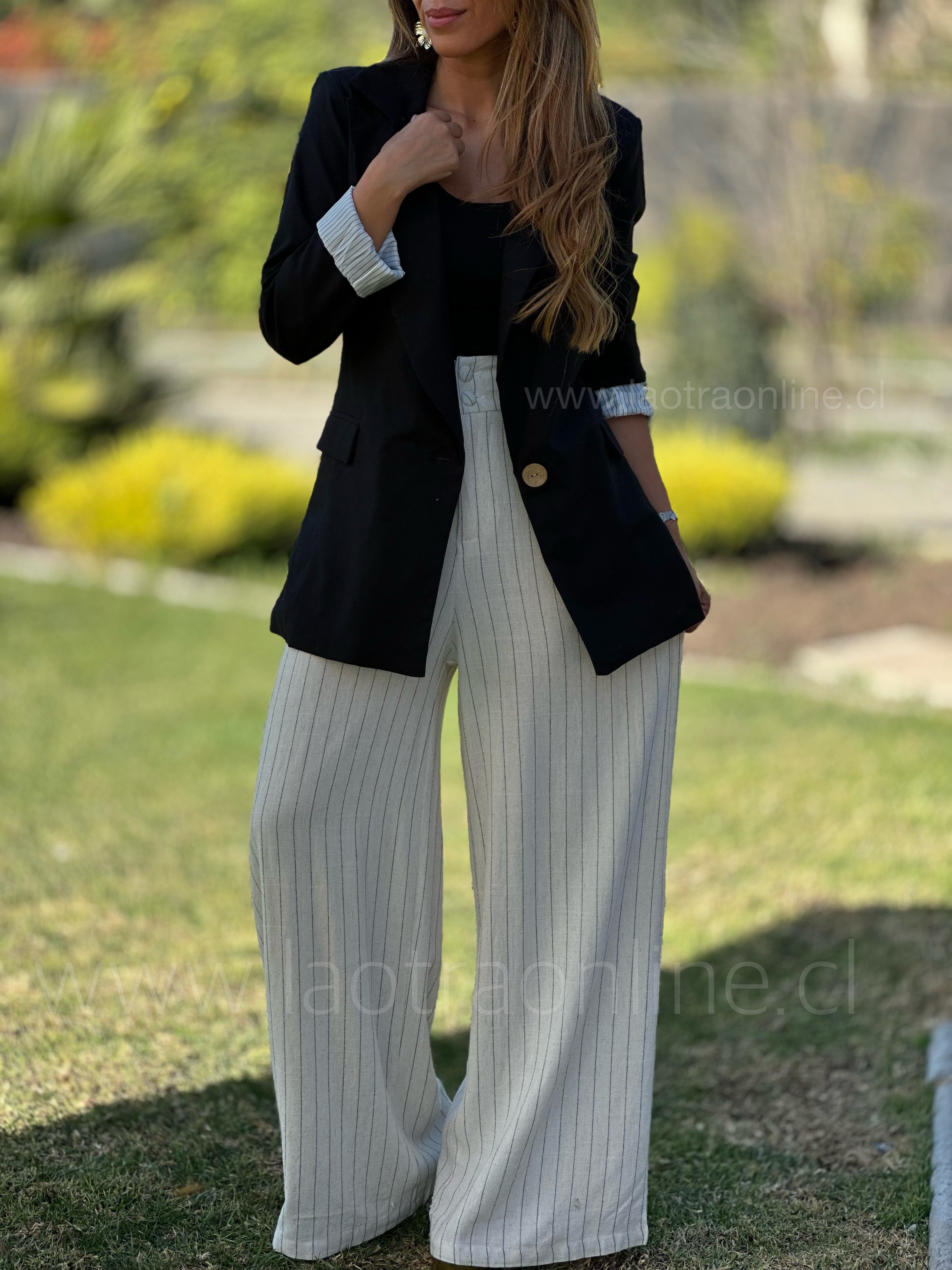 Blazer las cujas negro
