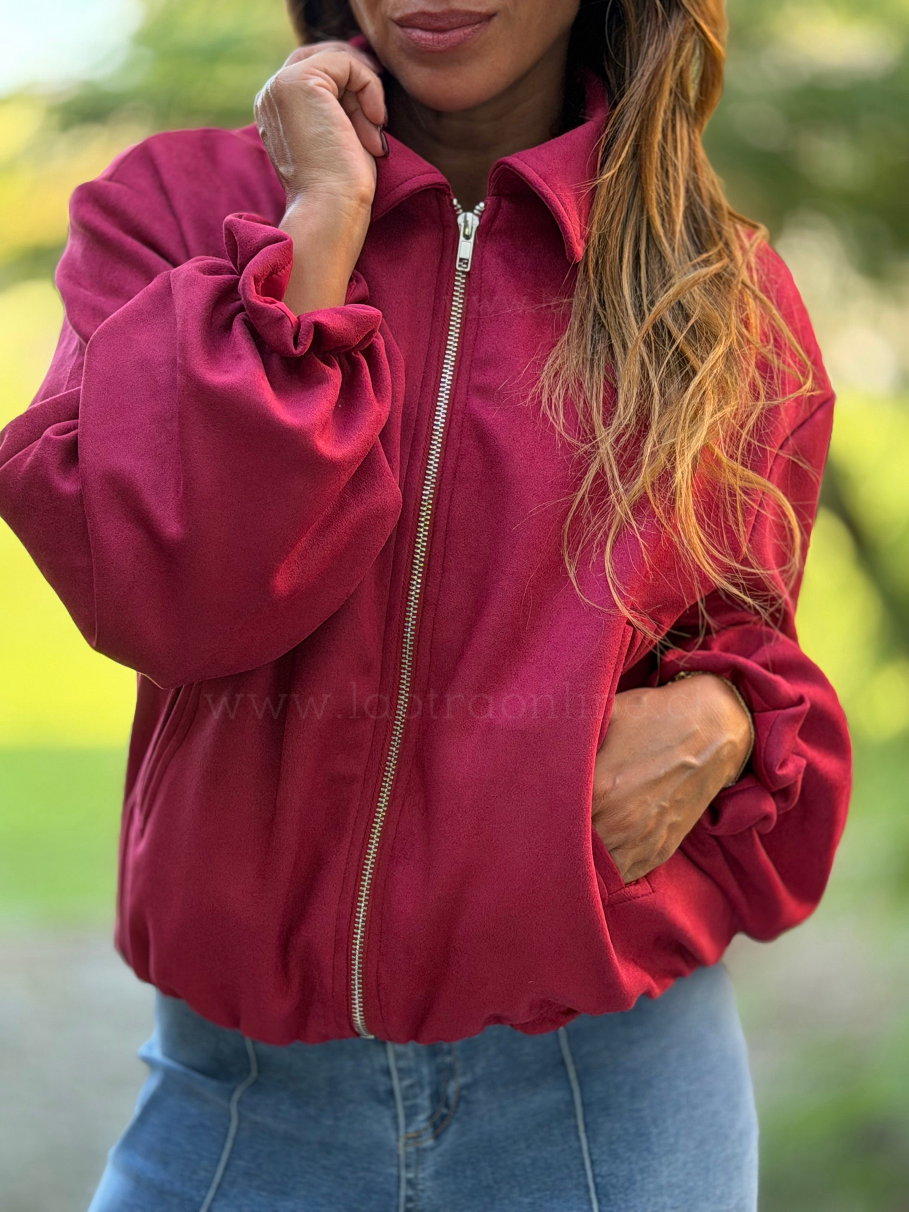 Chaqueta Barranquilla Cherry