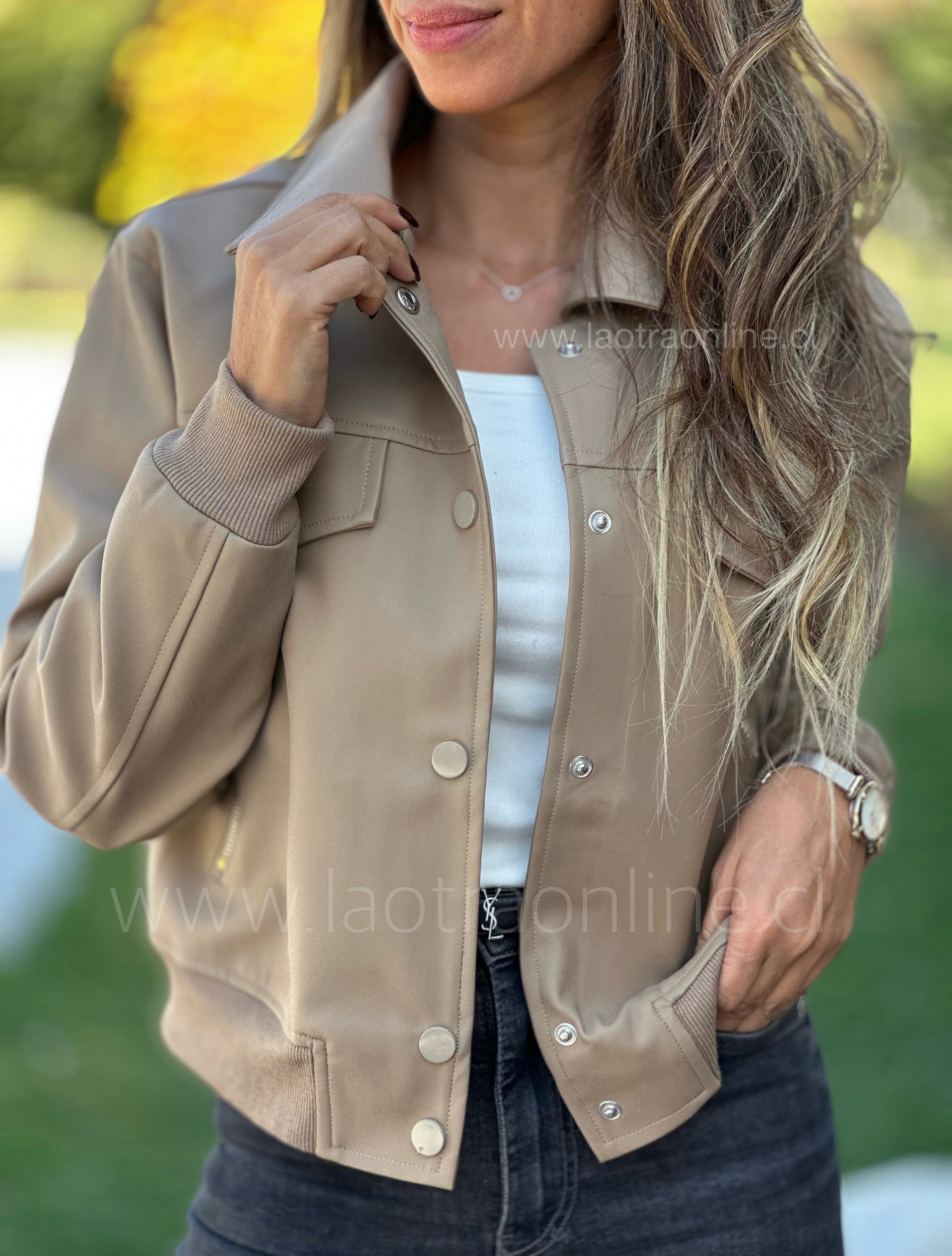 Bomber Cartagena beige