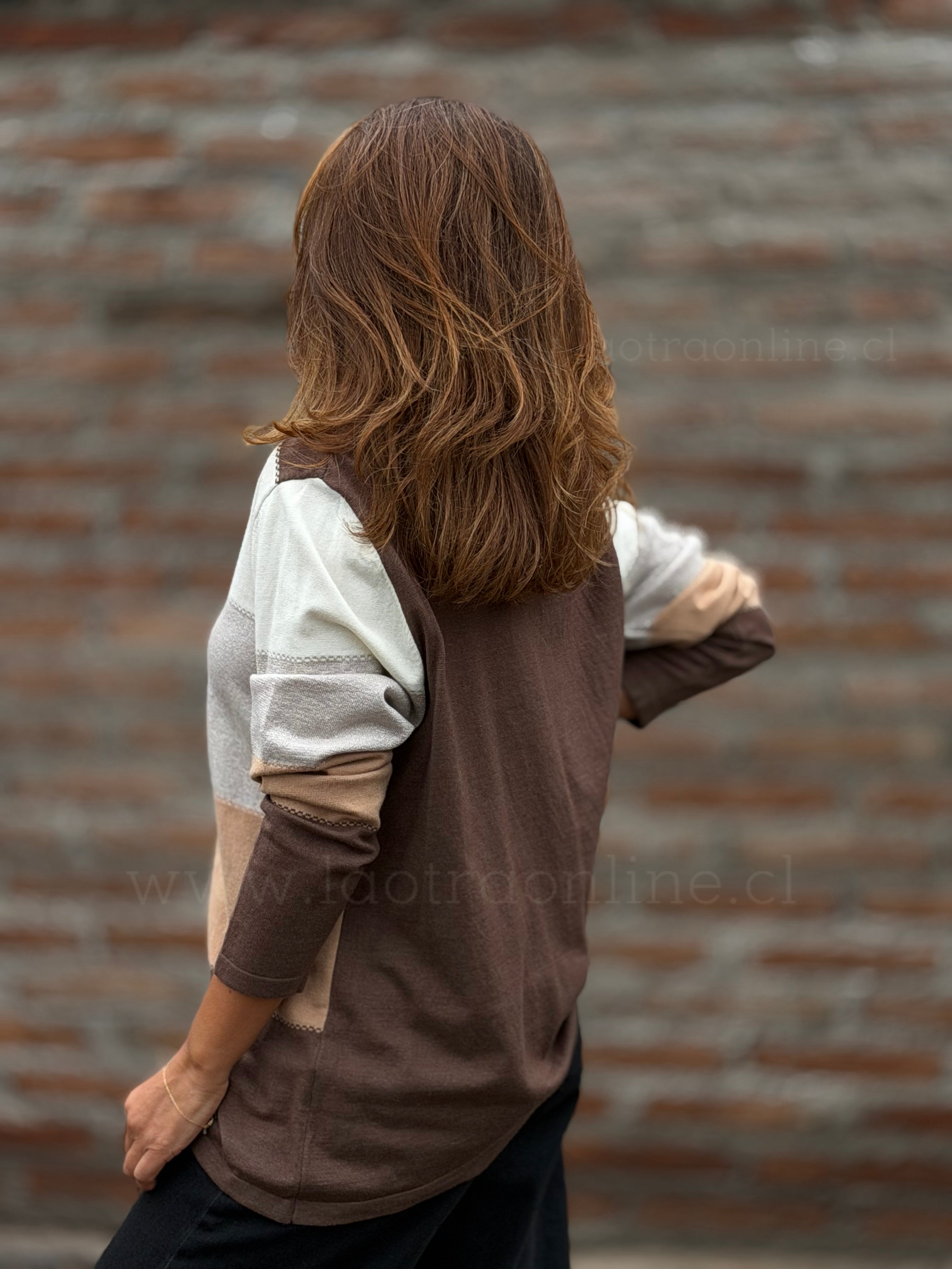 Sweater Amalfi marrón