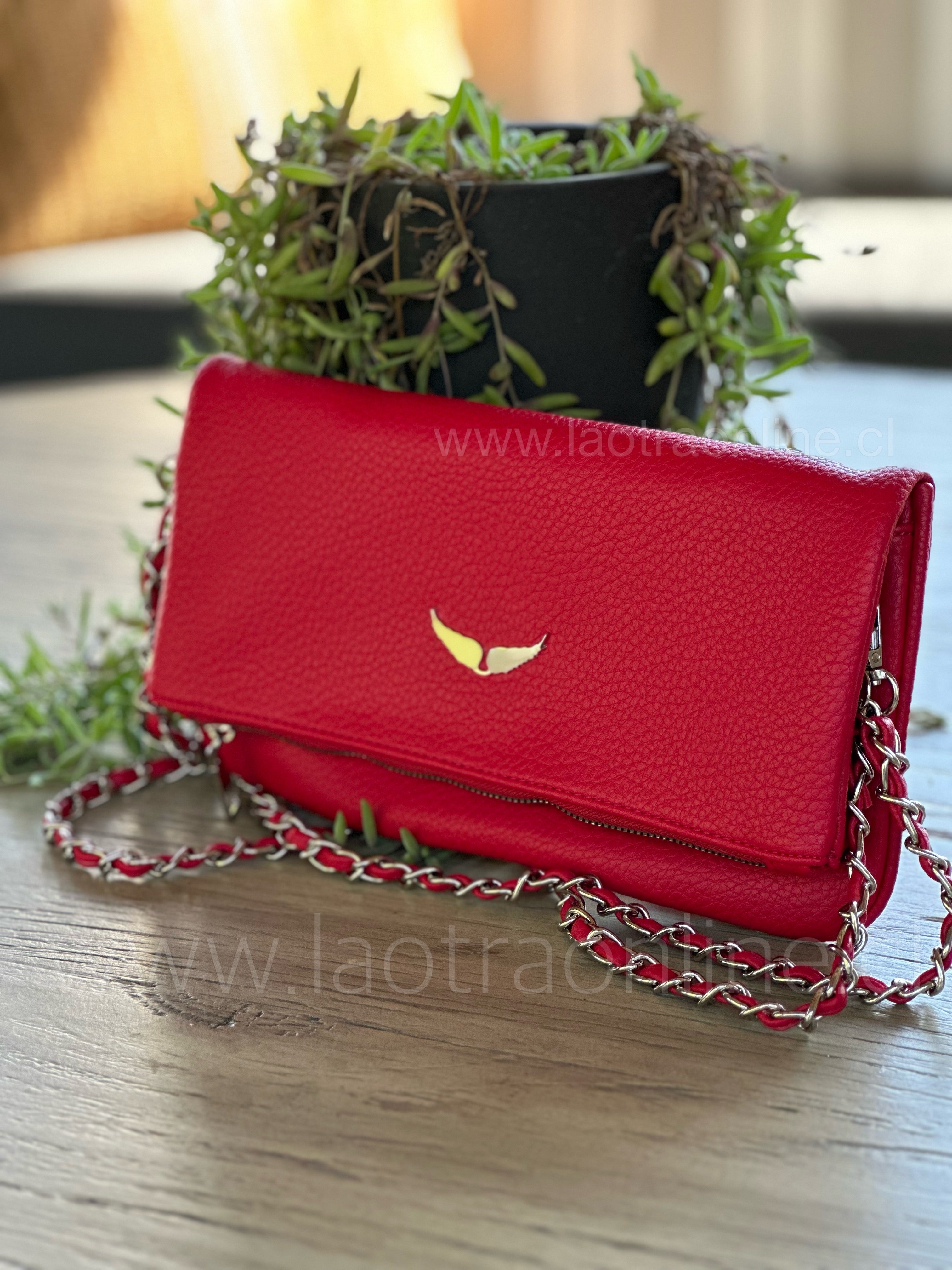 Cartera La Otra Tienda rojo
