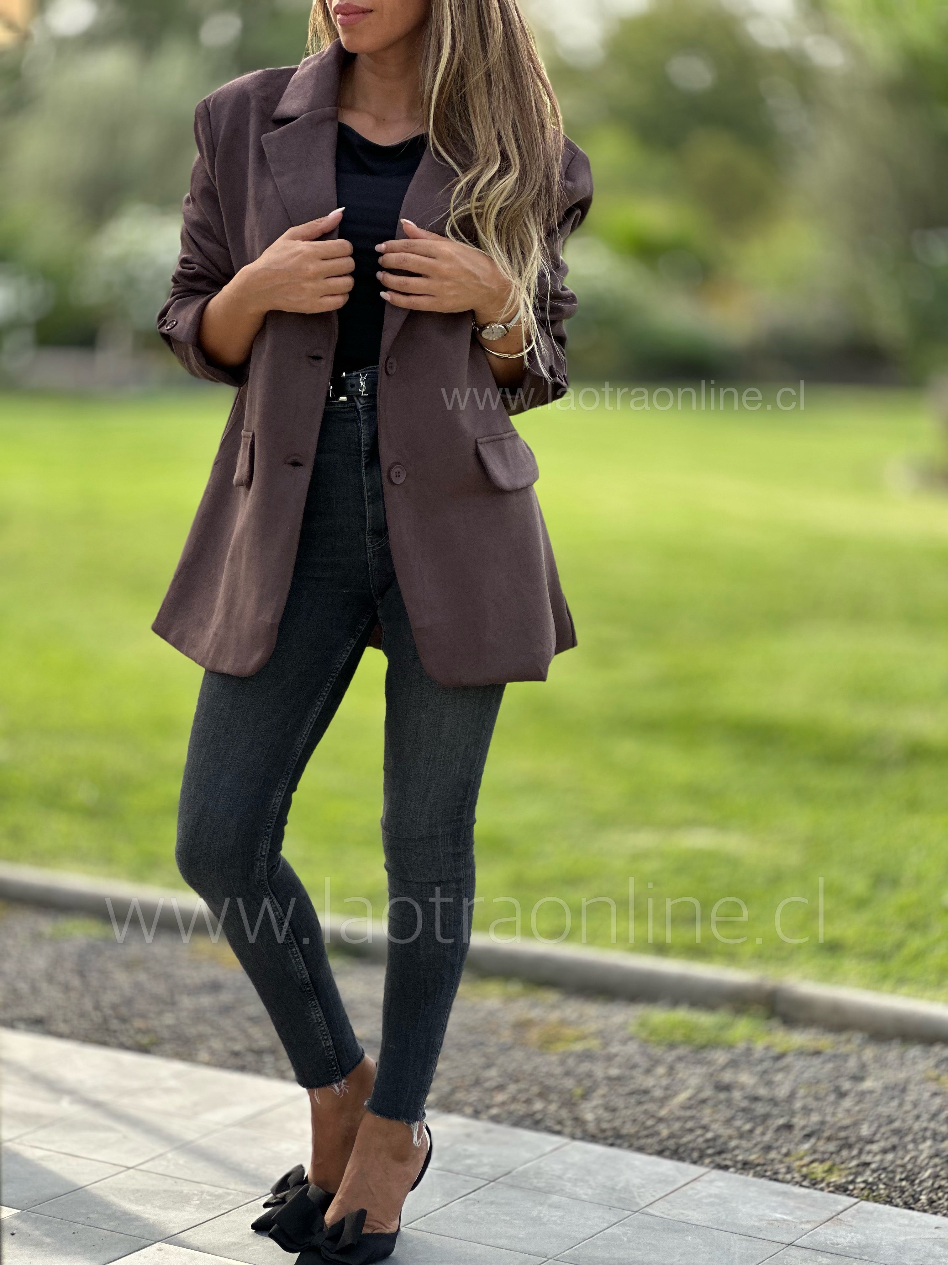 Blazer Londres marrón moka