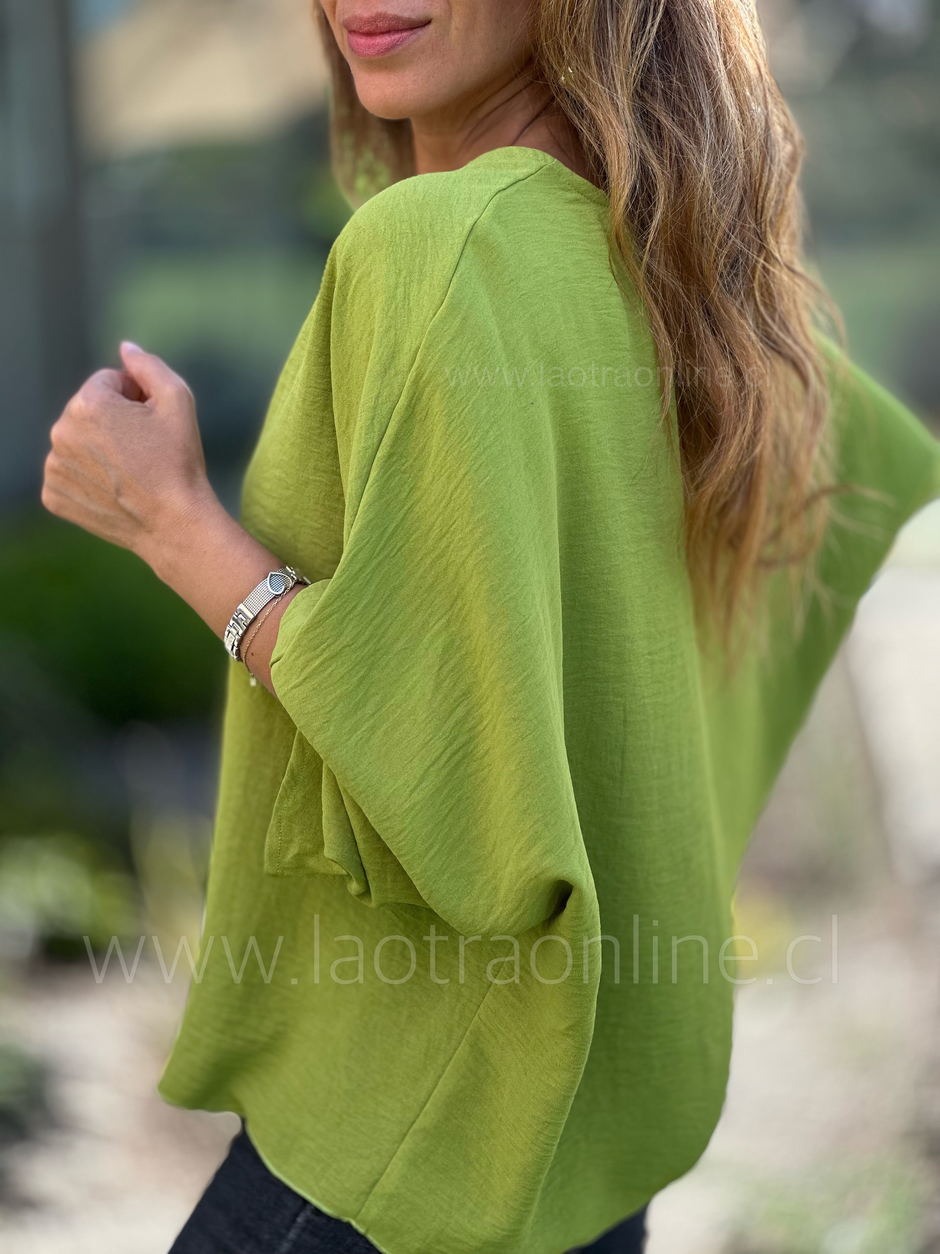 Polera Inglesa verde