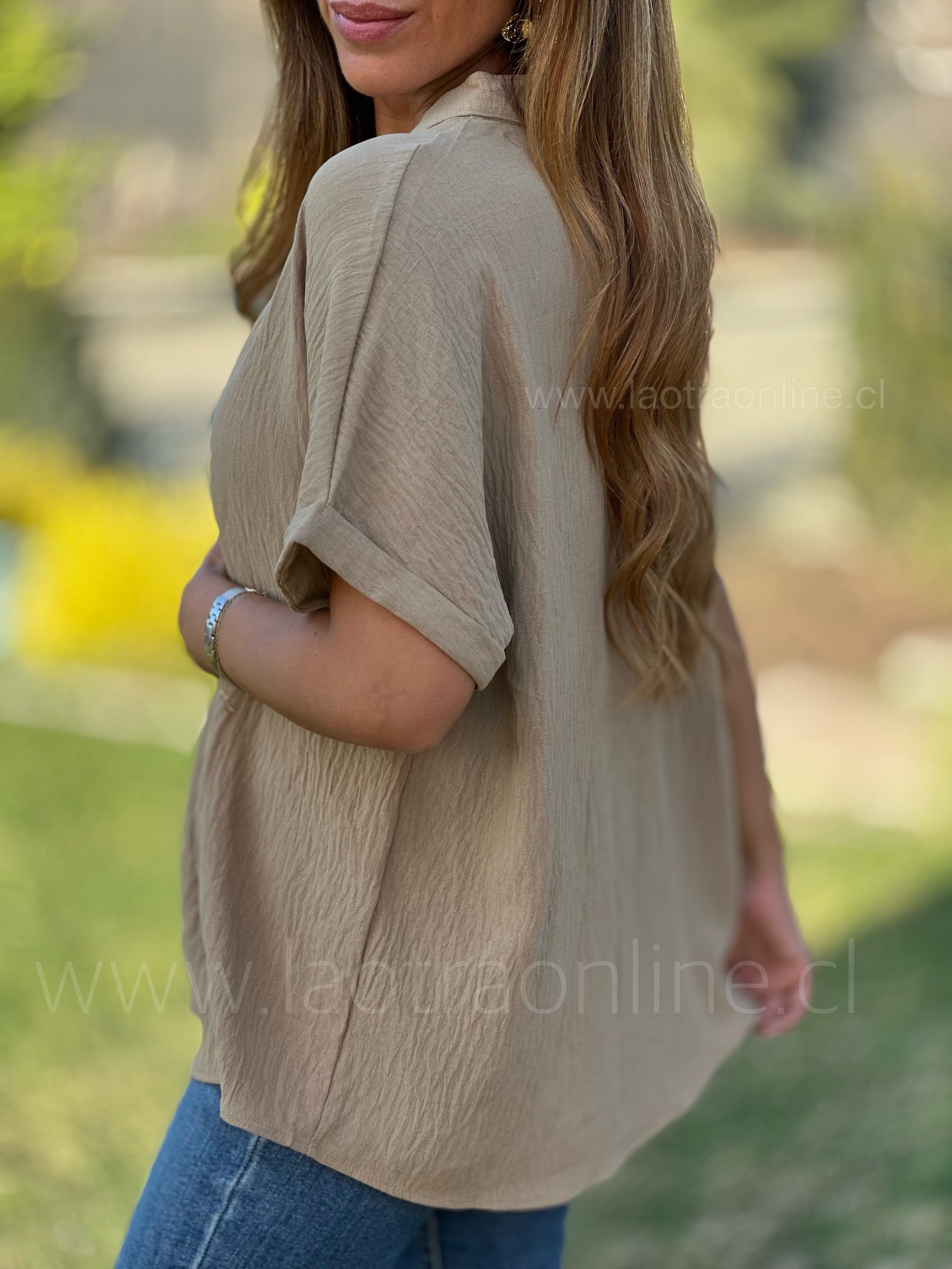 Polera Guadalupe Camel