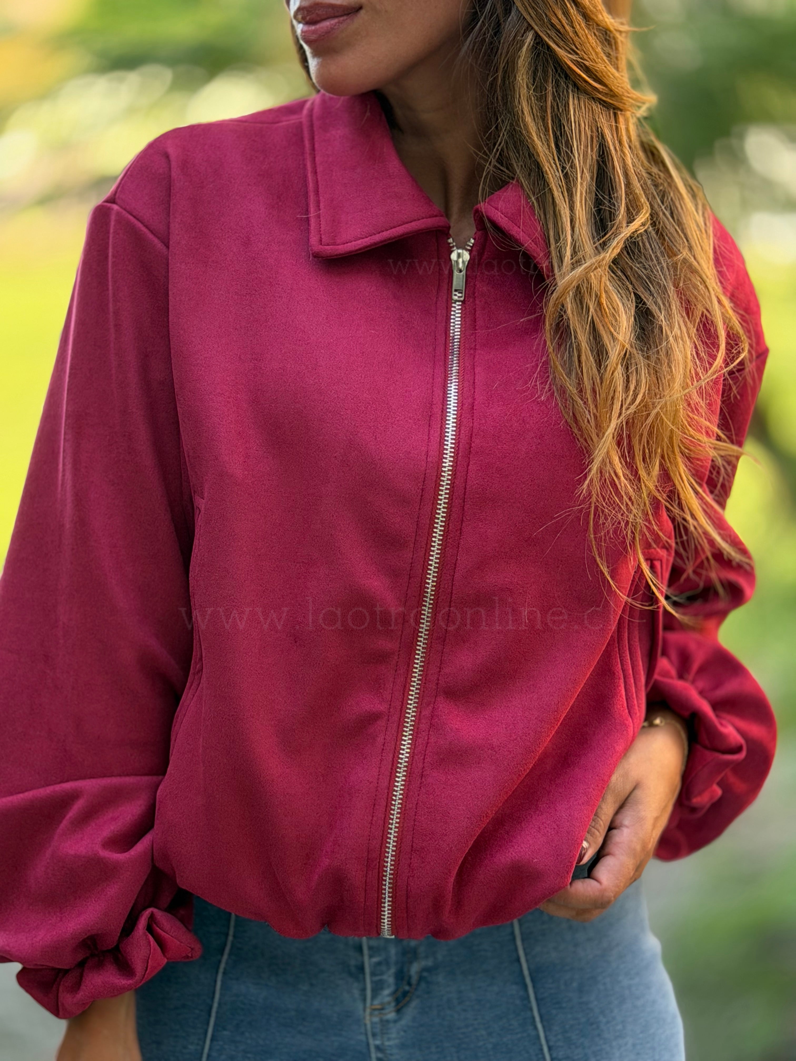 Chaqueta Barranquilla Cherry