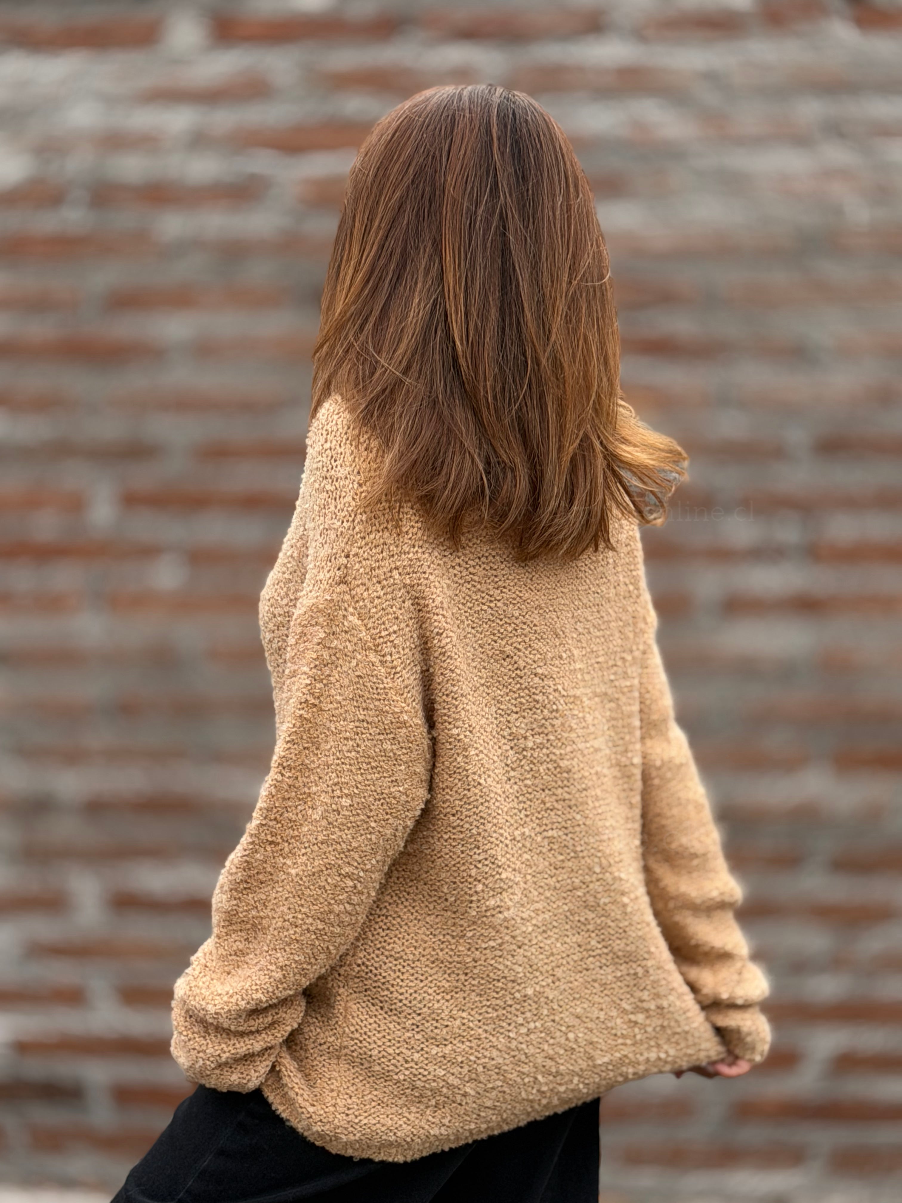 Sweater Cande camel