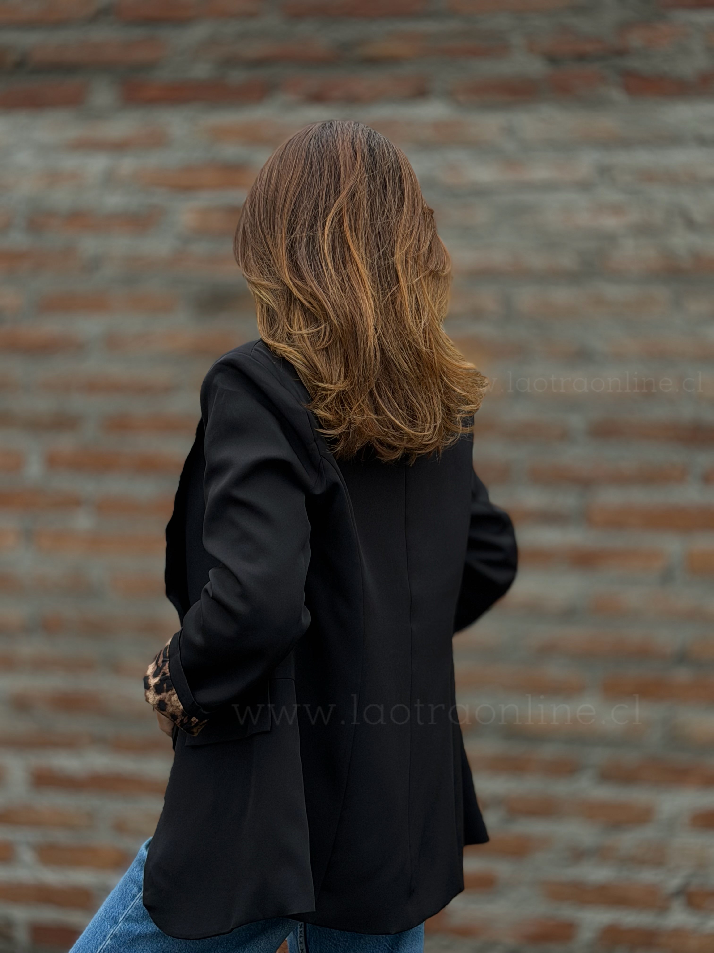 Blazer forro print