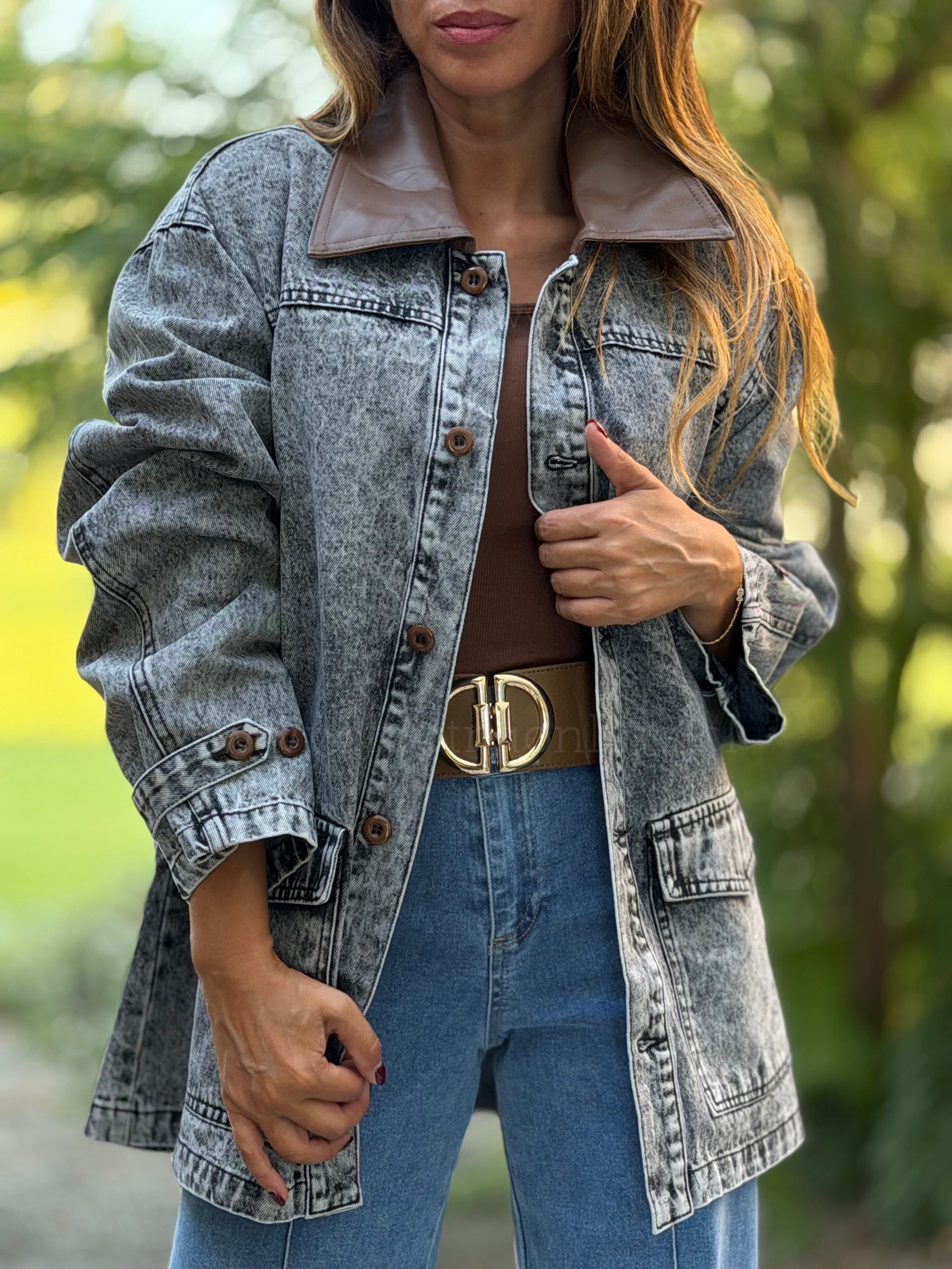 Chaqueta Bávaro gris