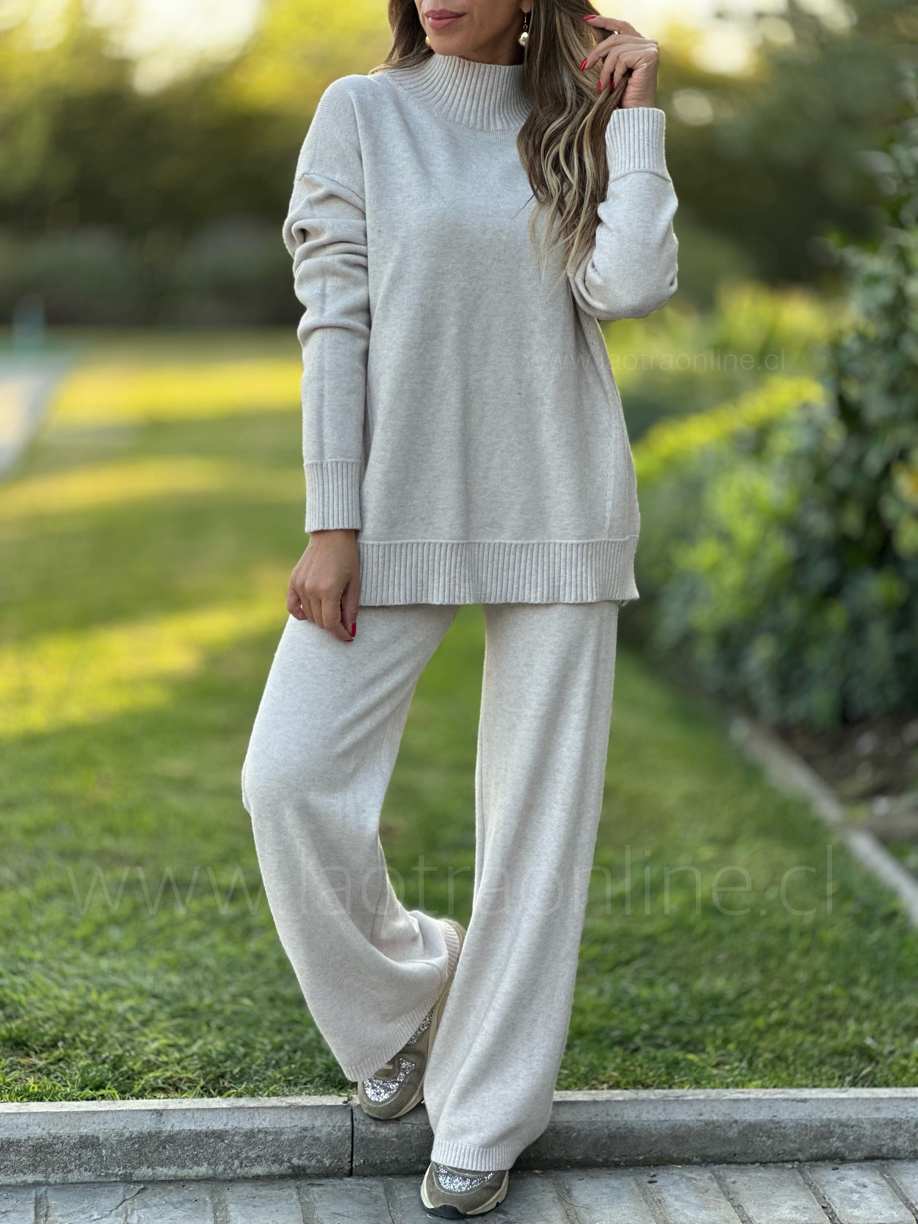 Conjunto Barbados crema