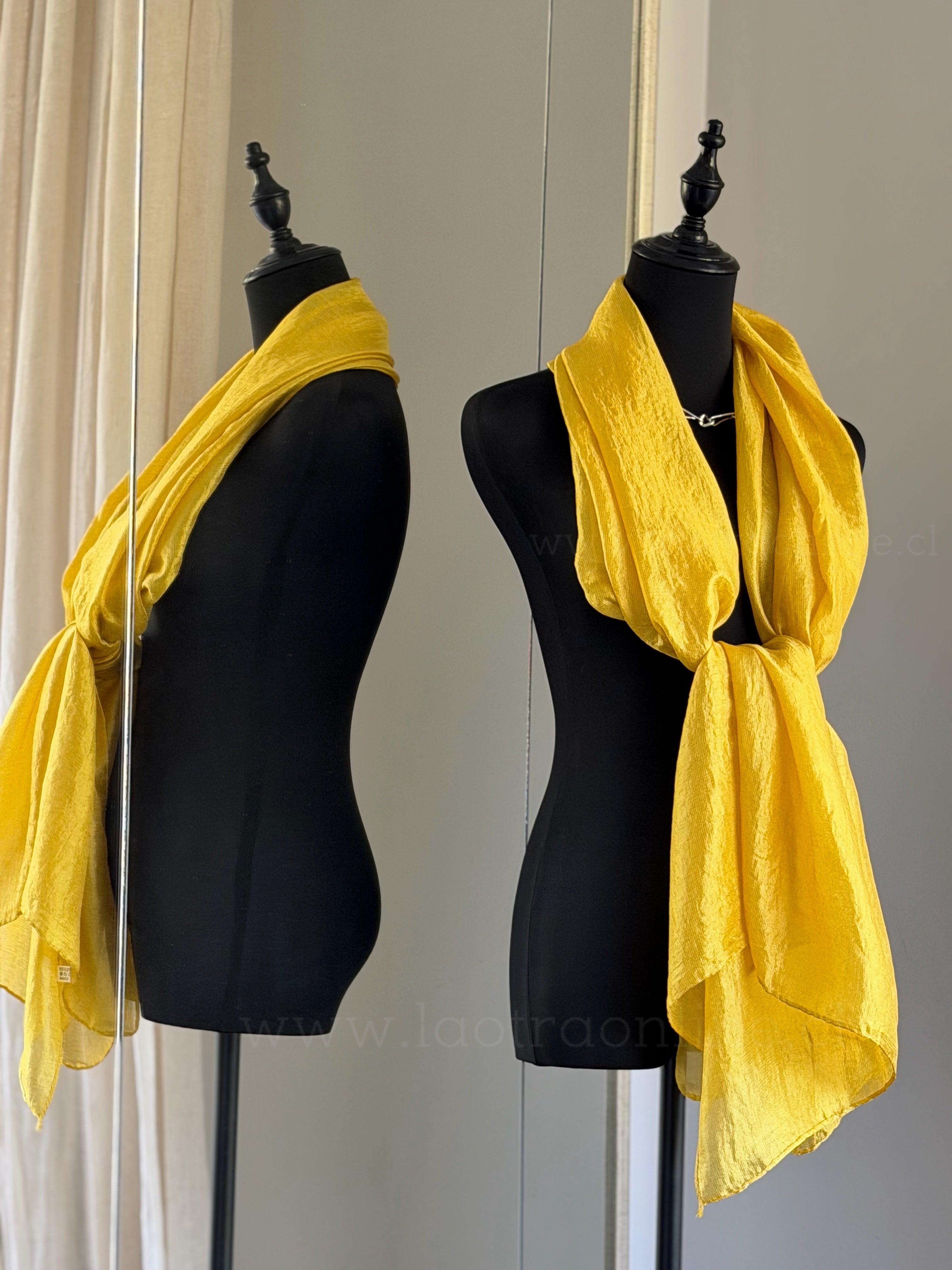 Pañuelo Princesa amarillo