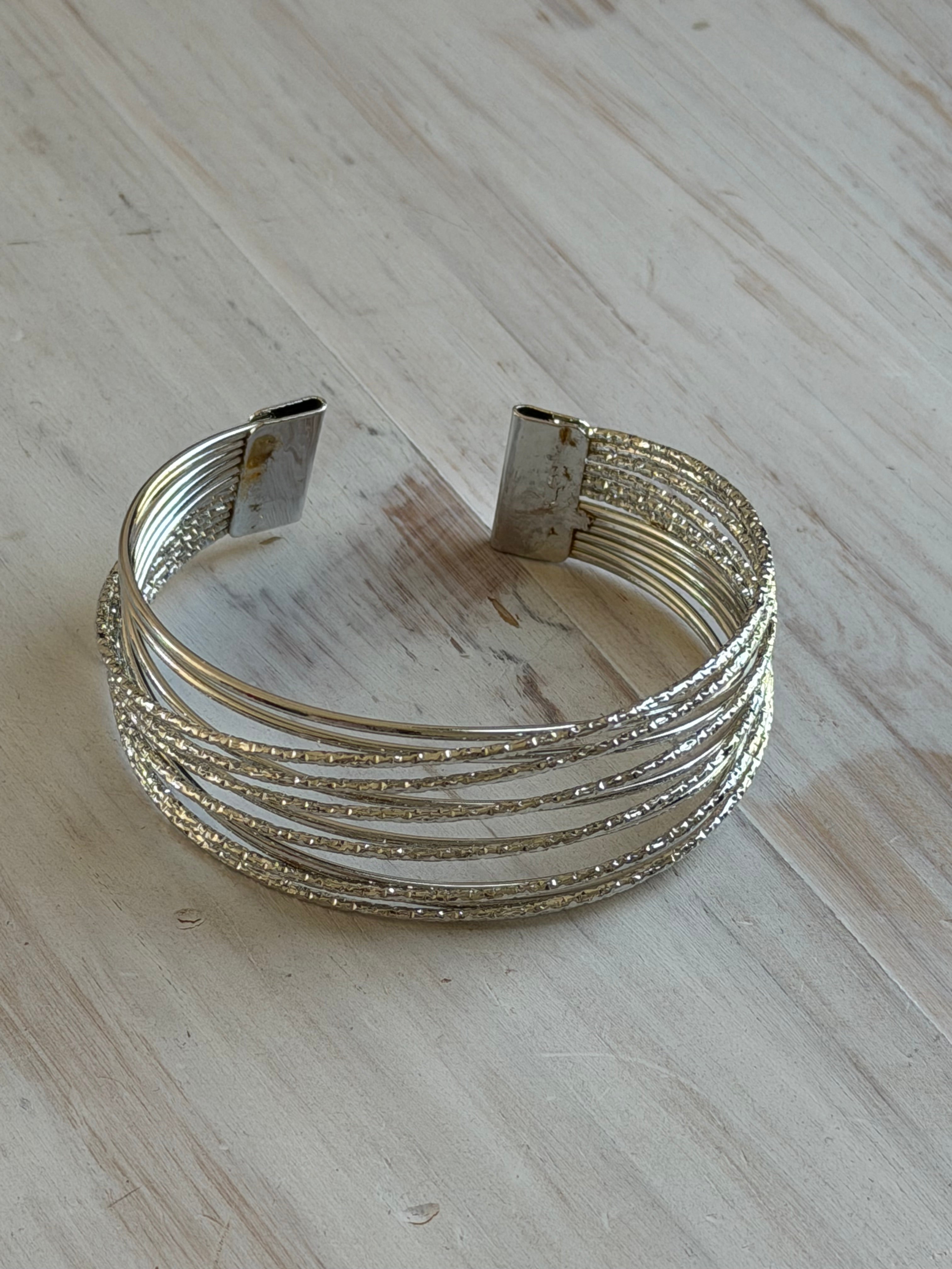 Pulsera/esclava Bella plata