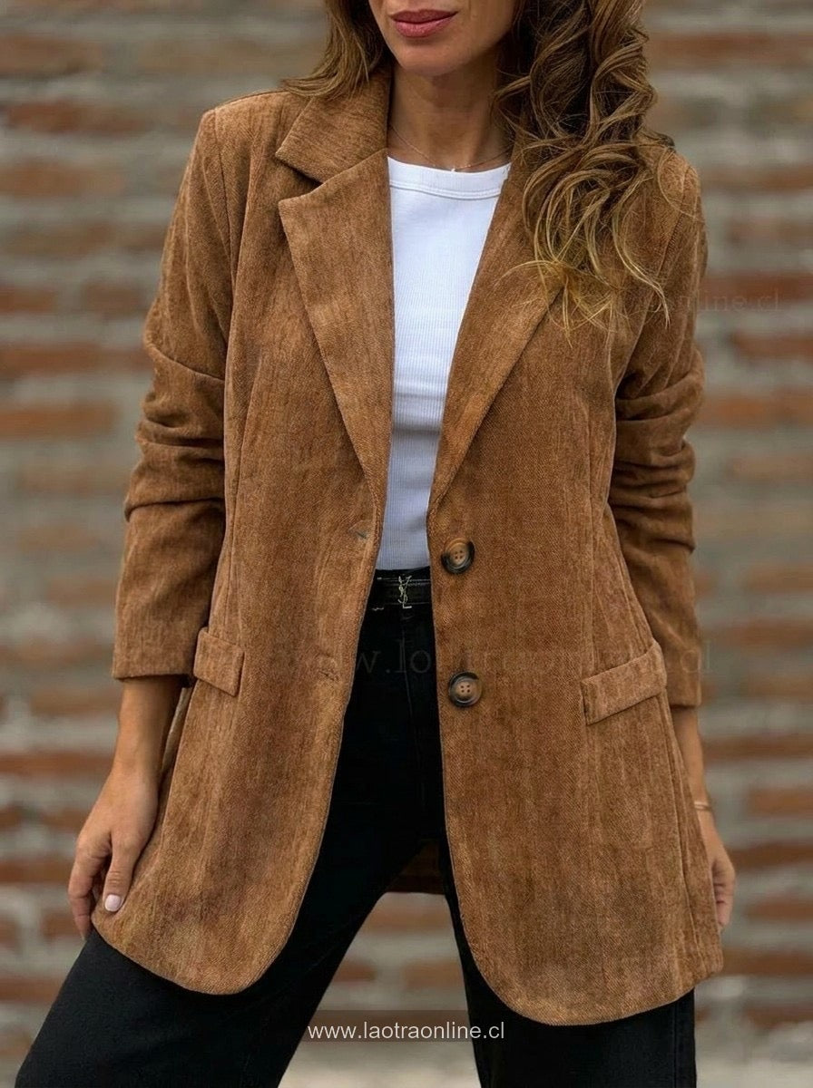 Blazer terciopelo toffe