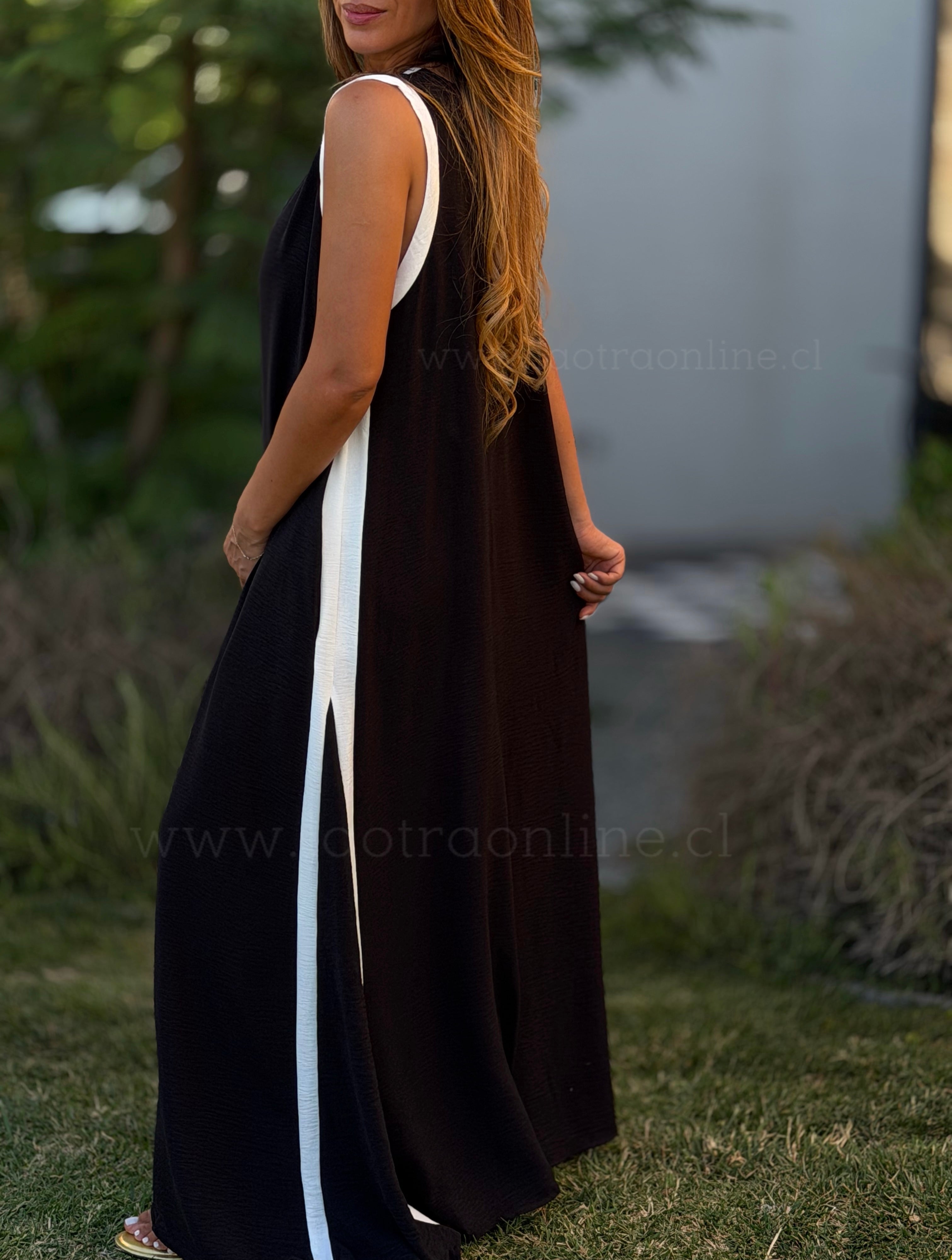 Vestido Sunset en Capri negro