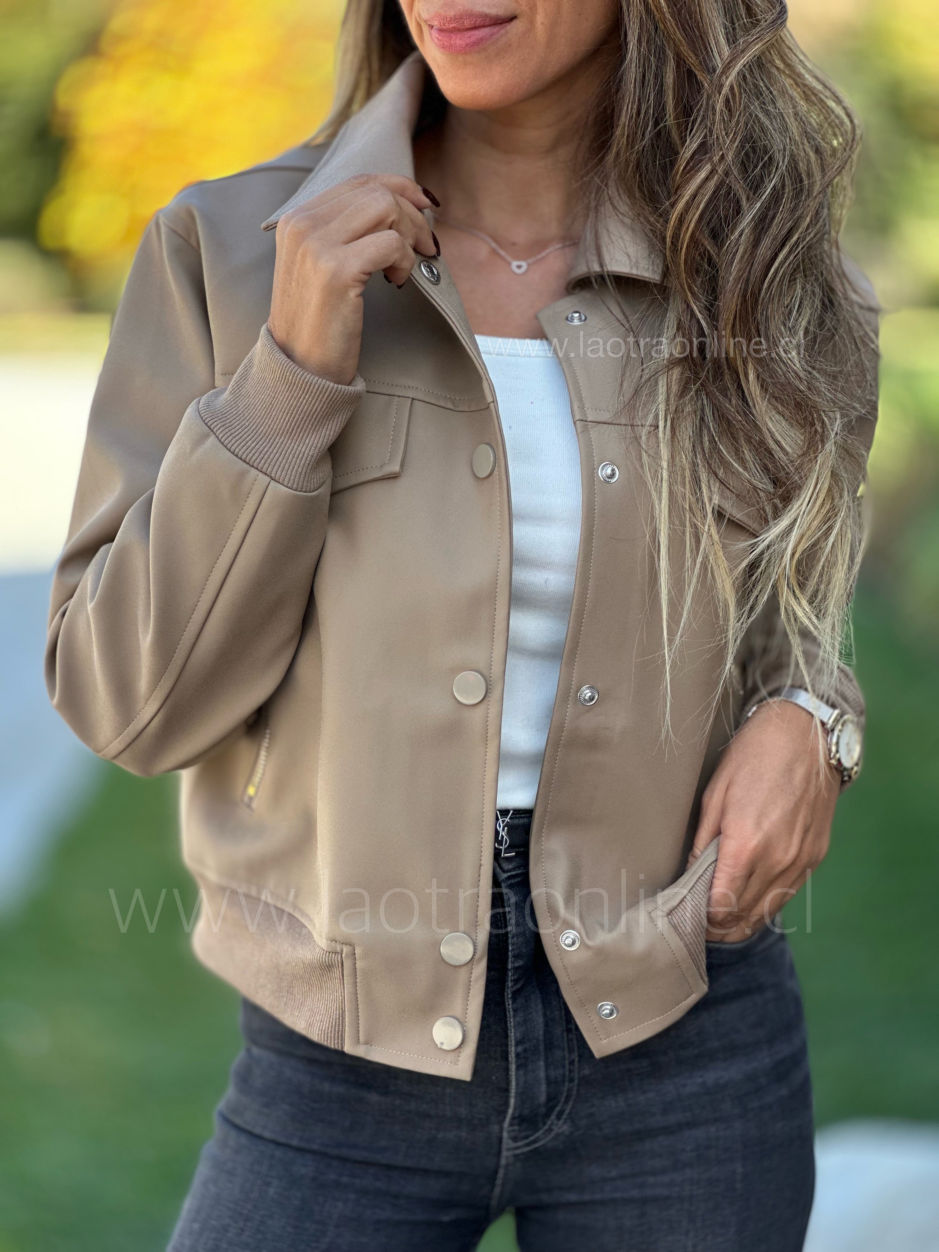 Bomber Cartagena beige