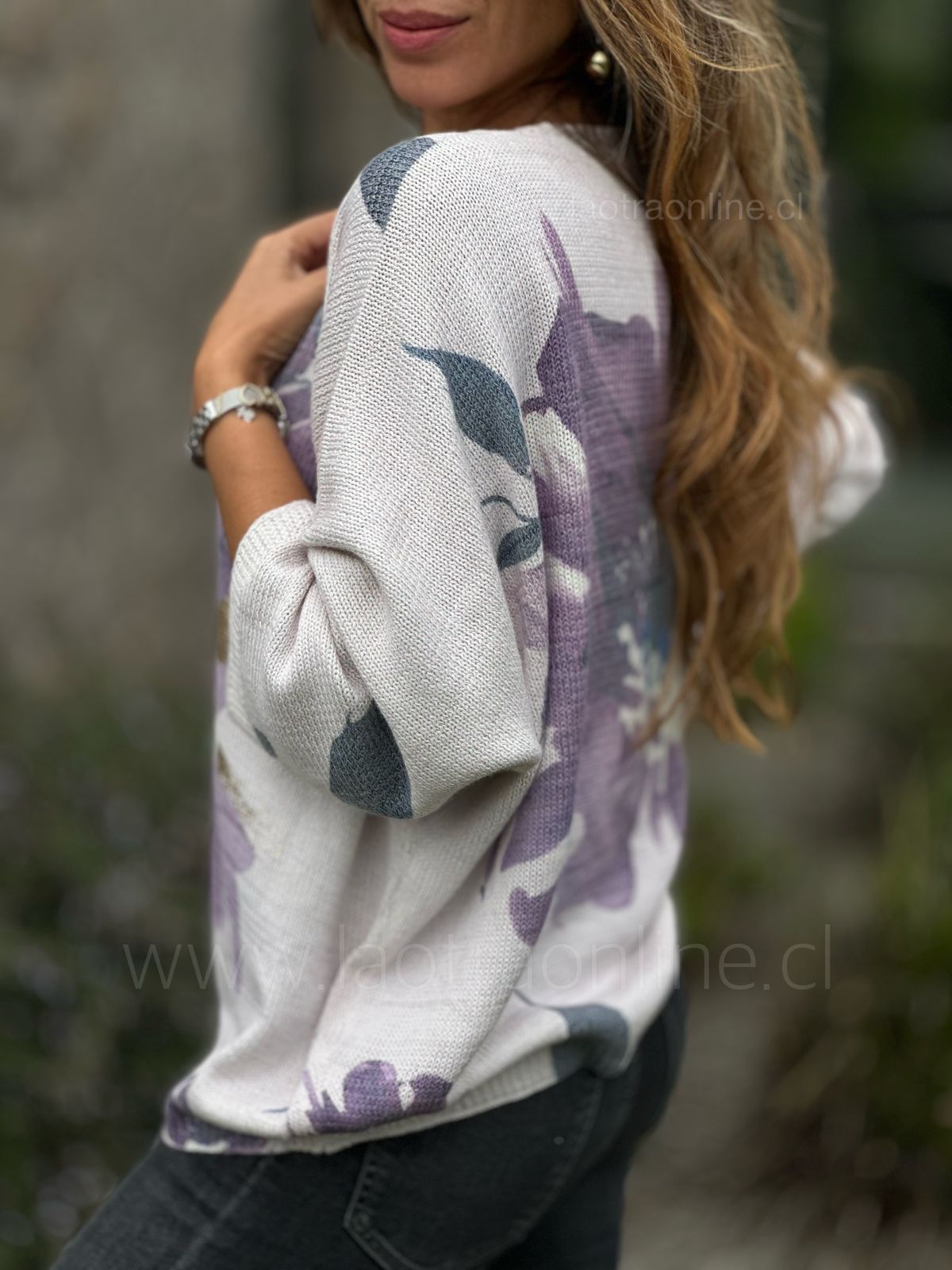 Sweater Violeta lavanda