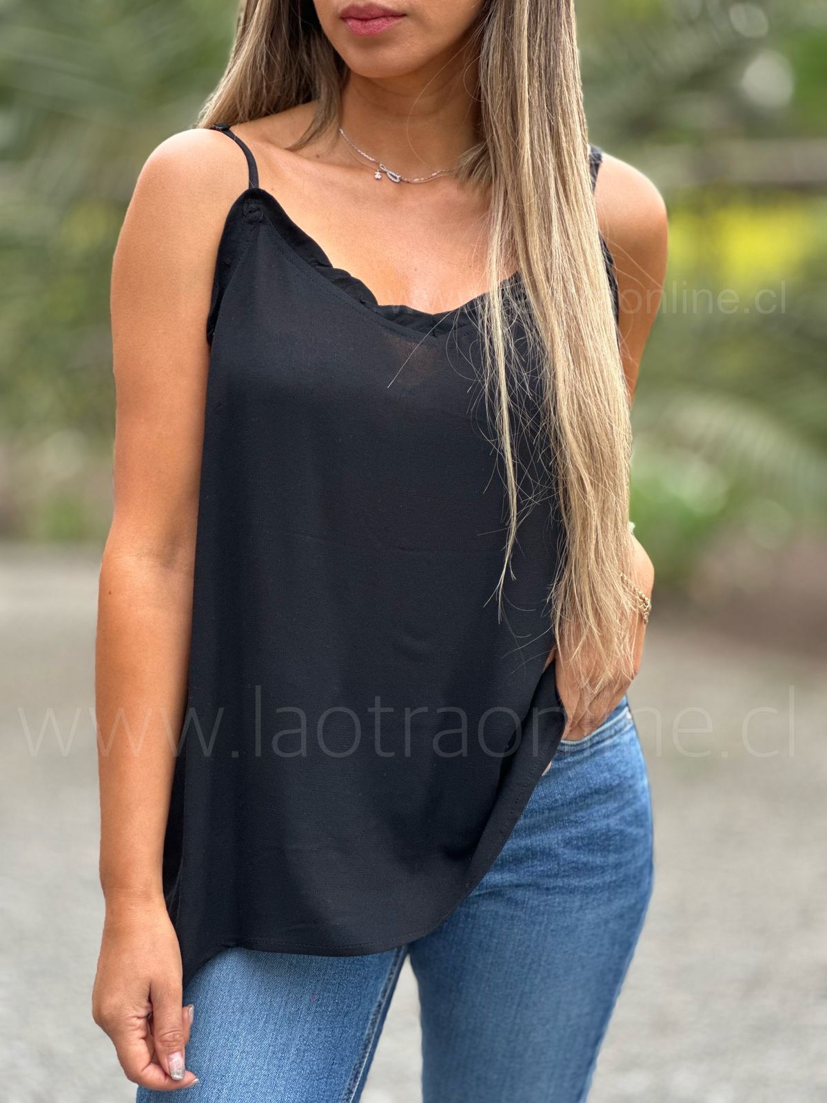 Polera Estancia negro
