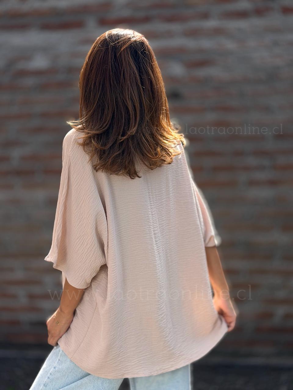 Blusón Capricho beige
