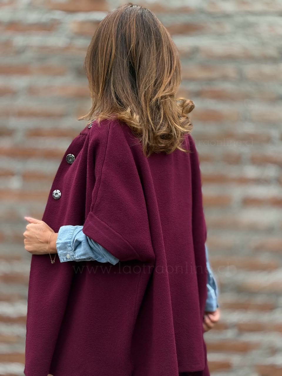 Chalecón/capa Premium cherry