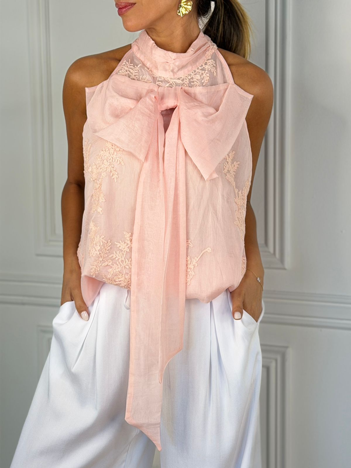 Blusa Dunquerque rosa